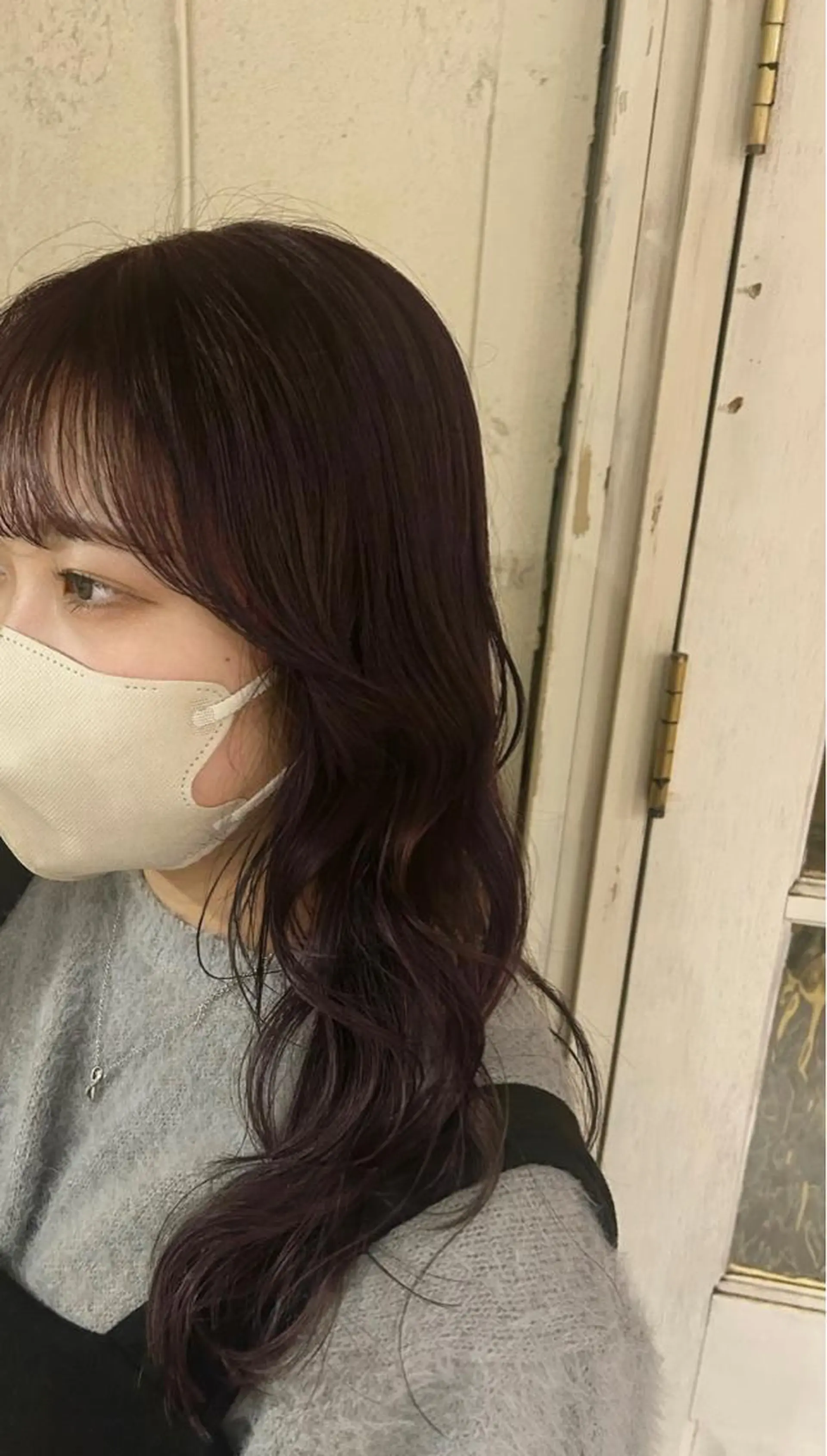 セミロング カラー カット ヘアカラー トリートメント ☁️透明感カラー☁️ Reikaのヘアスタイル