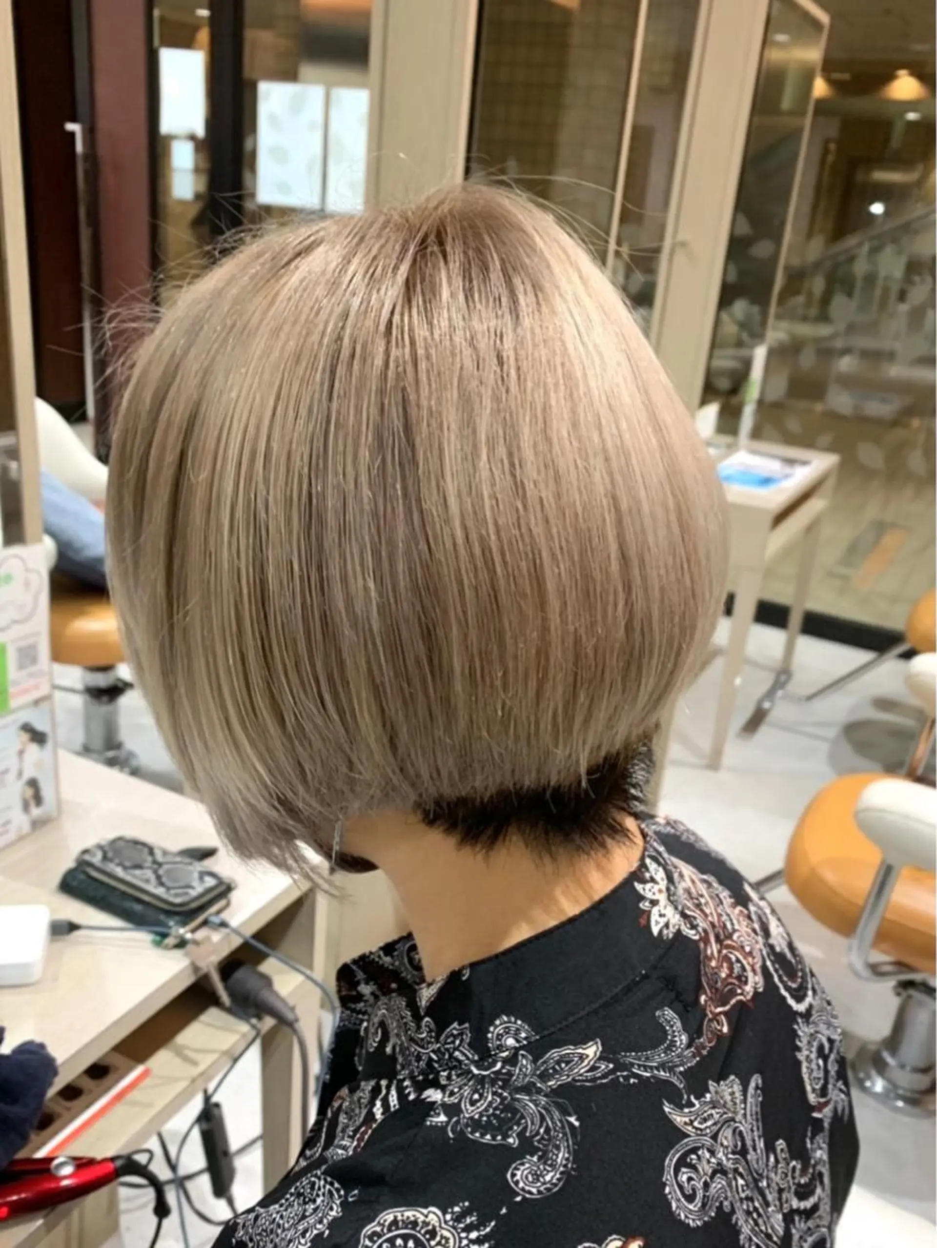 ショート カラー ヘアカラー トリートメント 近藤千翔🩵 髪質改善Periodのエステ・リラクイメージ