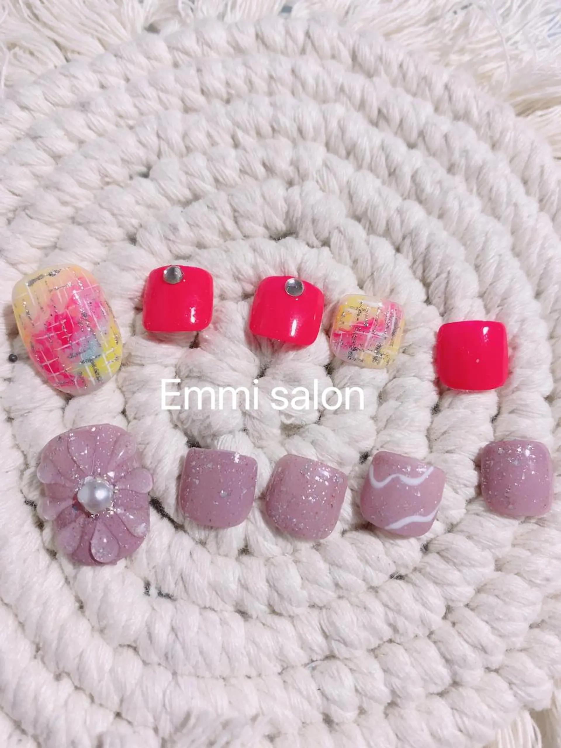 ネイル フットネイル emmi      salon所属・Emmi salonのネイルデザイン