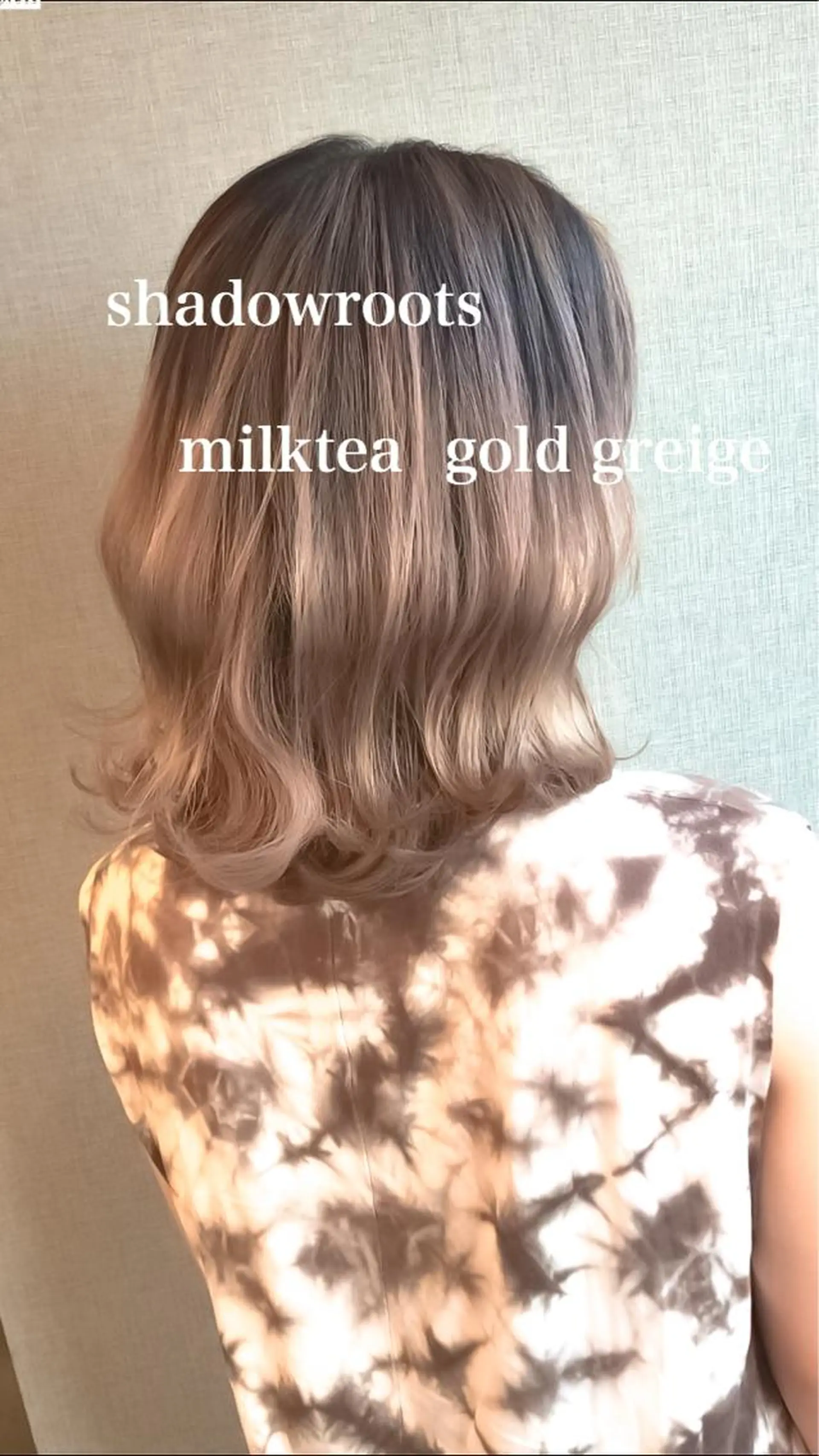 ミディアム カラー Selenehair 三条本店のヘアスタイル