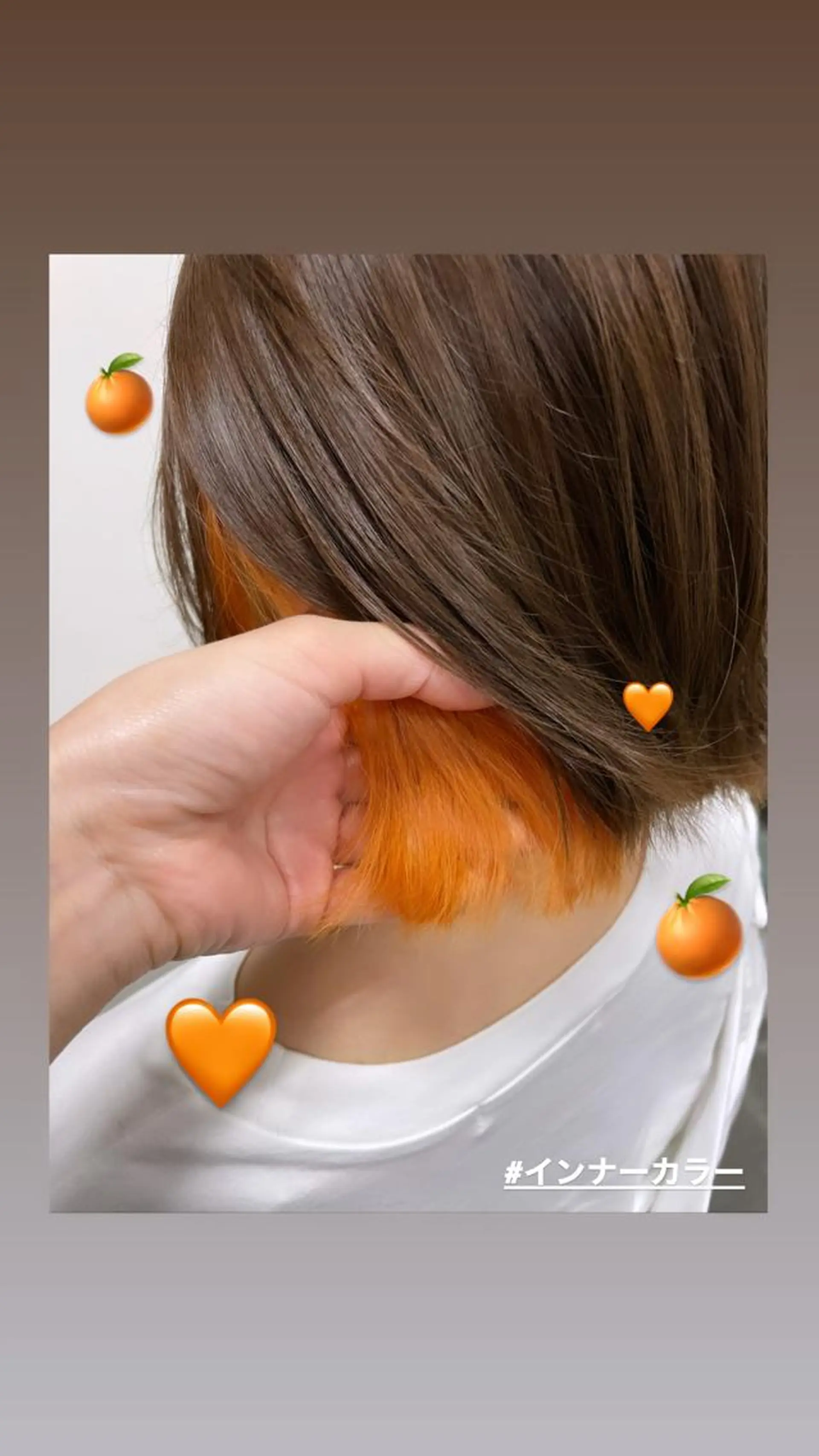 ショート カラー カット ヘアカラー トリートメント 平 ちひろのヘアスタイル