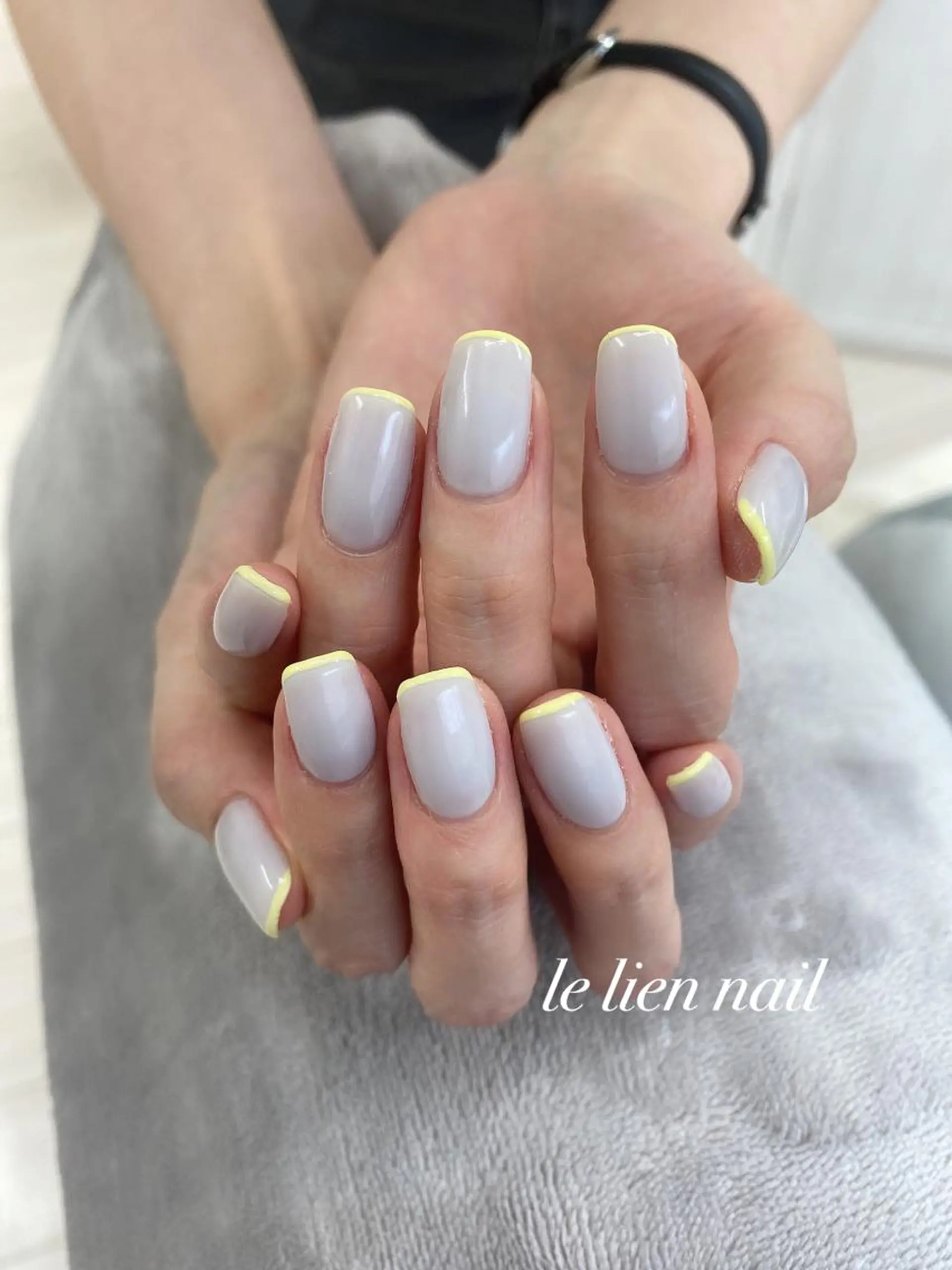 ネイル フレンチネイル le lien nailのネイルデザイン