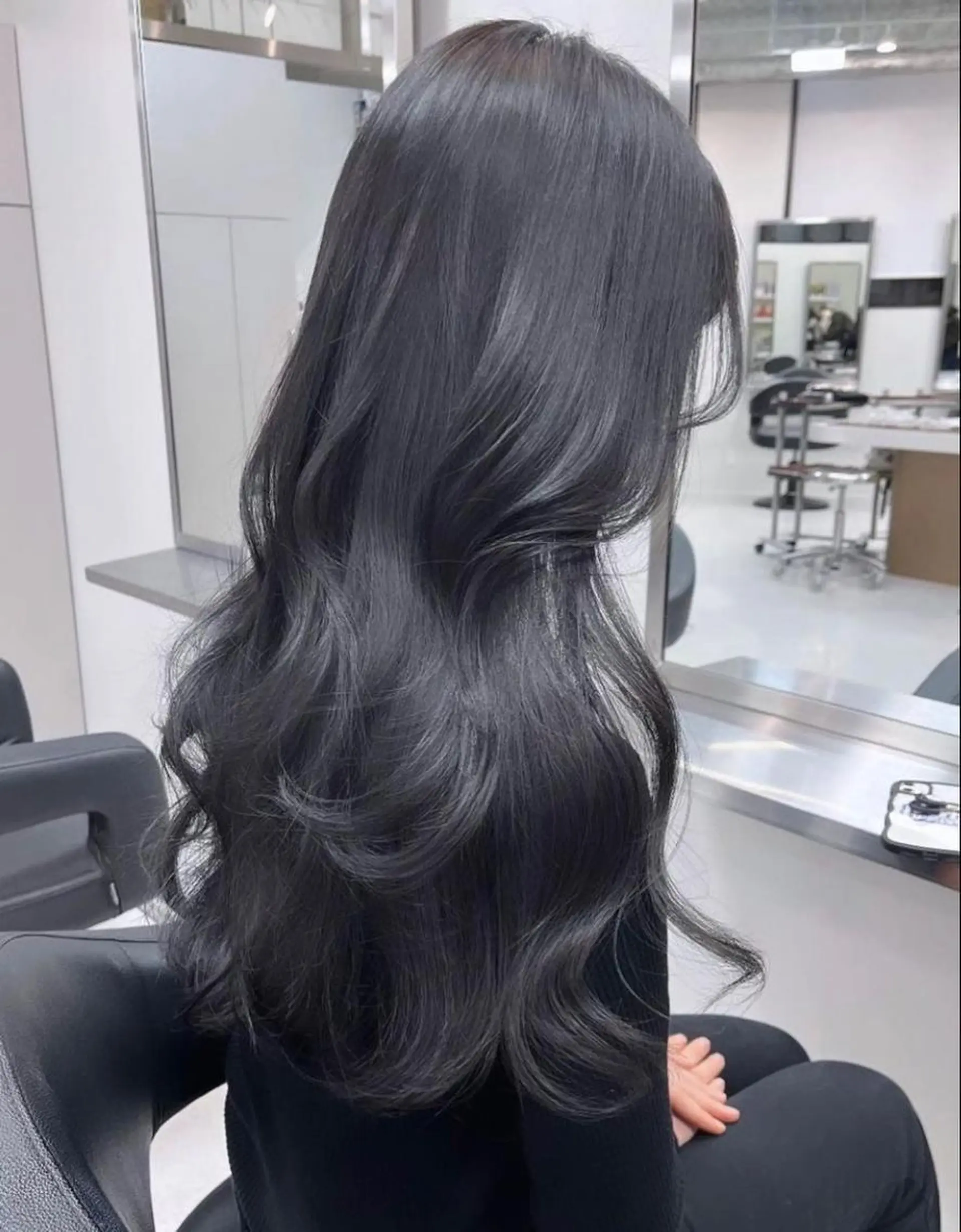 ロング 韓国特化🇰🇷 エクステのヘアスタイル