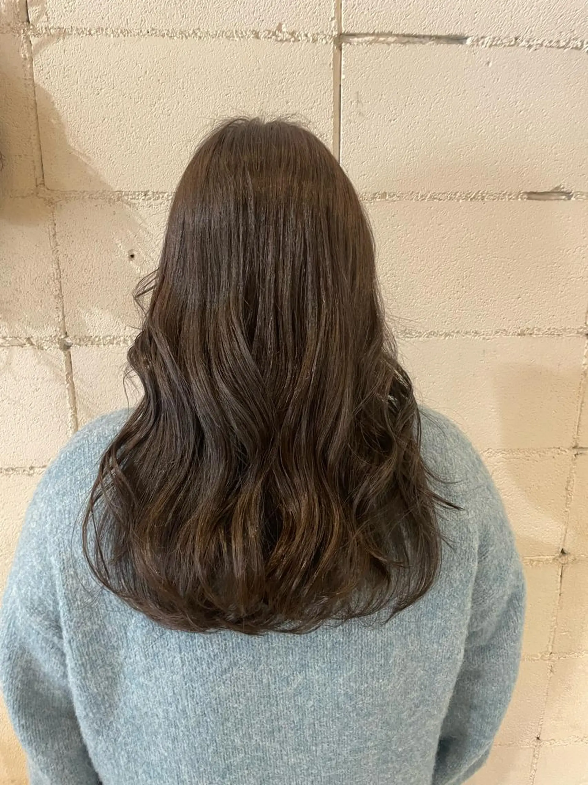 ロング カラー ヘアカラー トリートメント いまじゅく あおいのヘアスタイル
