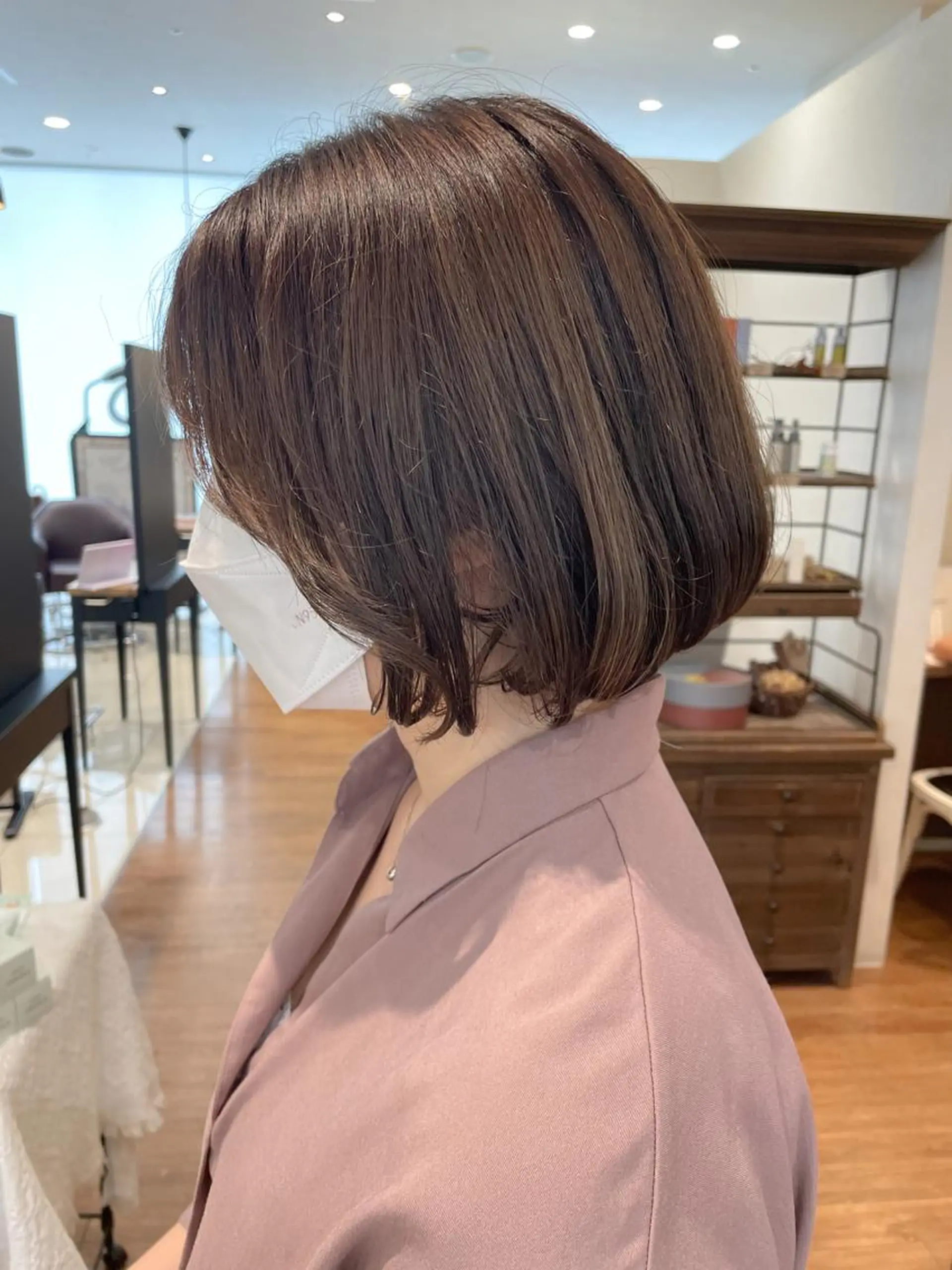 ショート カラー ボブ オルチャンヘア カット ヘアカラー トリートメント 髪質改善/ブリーチ 田代 龍我のヘアスタイル