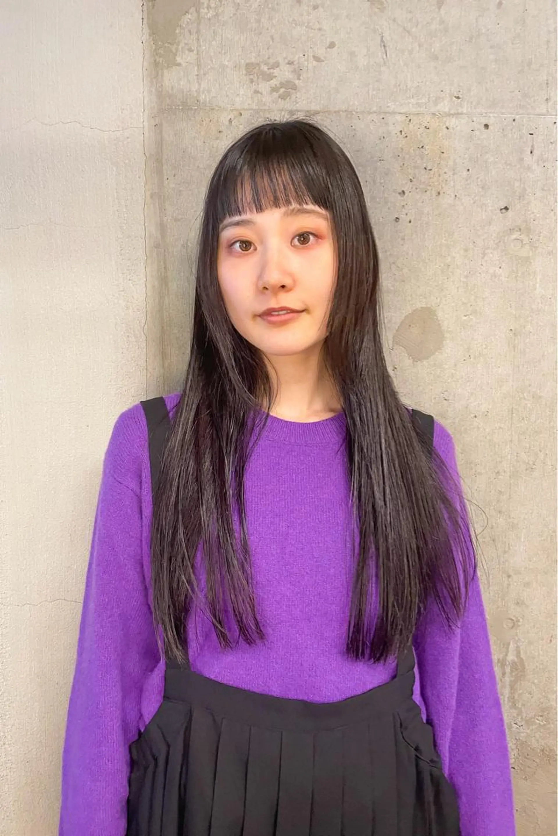 ロング カラー カット トリートメント パーマ/レイヤー 岩山丈一郎のヘアスタイル