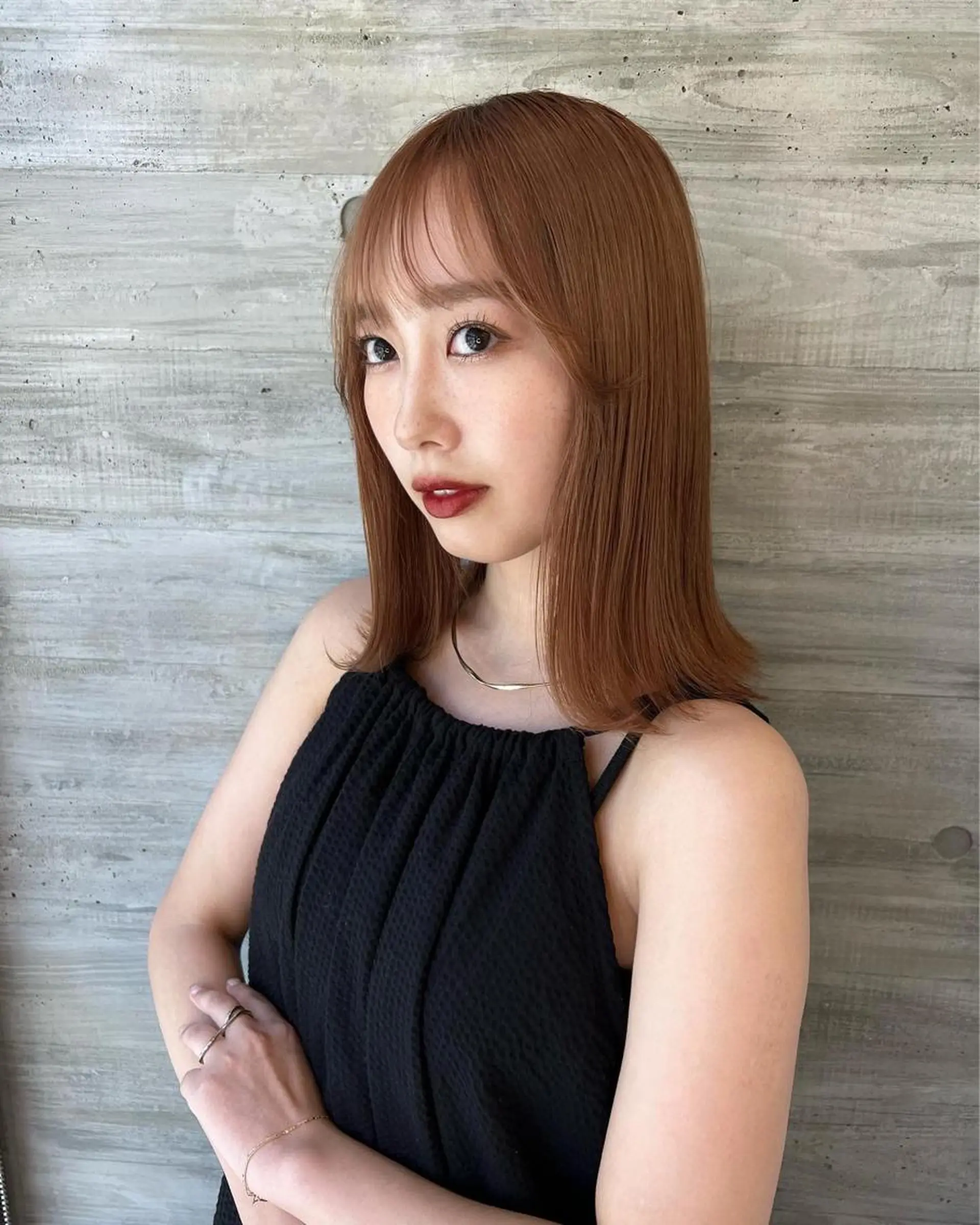 ミディアム Parve  Mix /板野妃莉のヘアスタイル