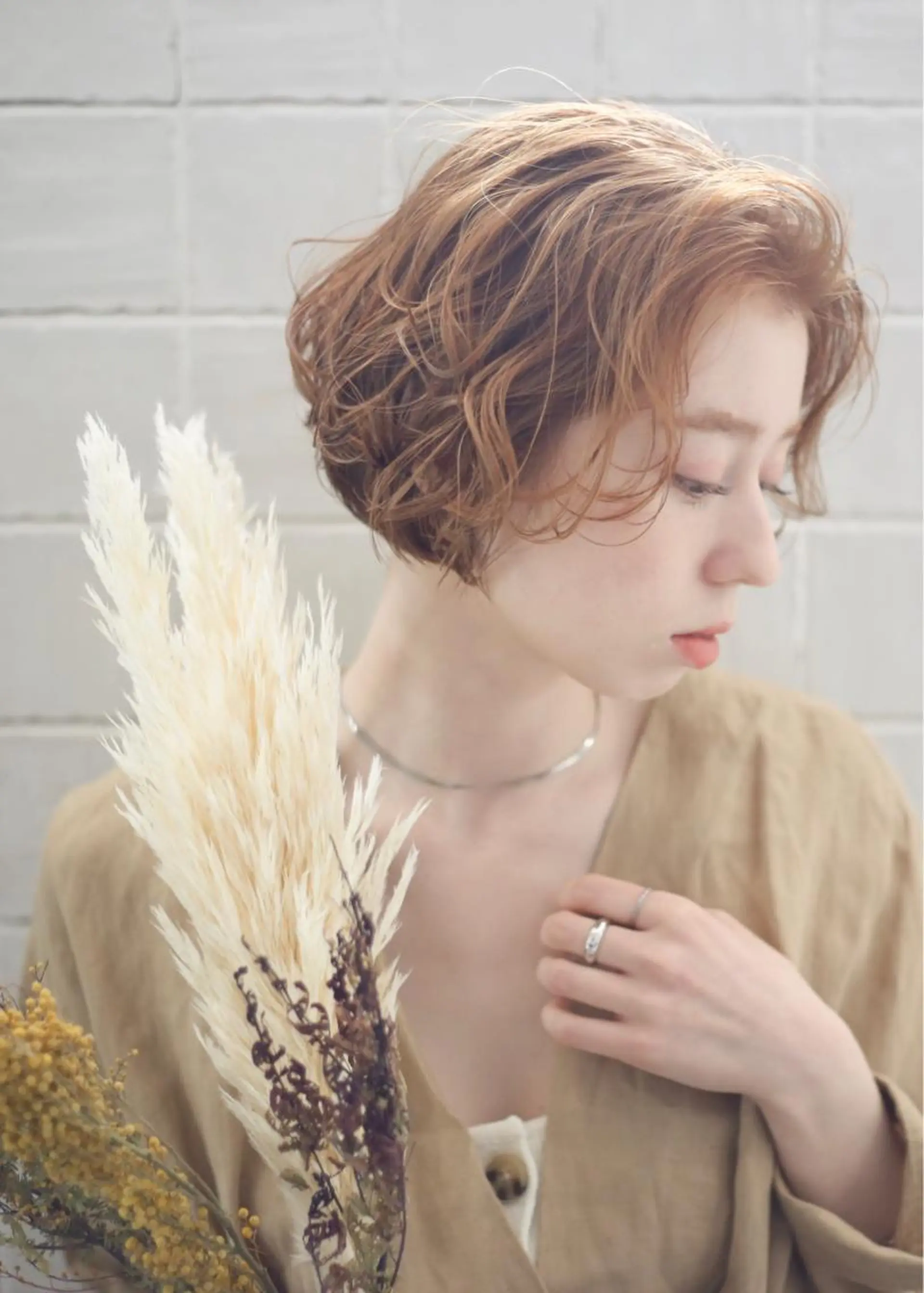 カラー 再現度&髪質改善 LISAのヘアスタイル
