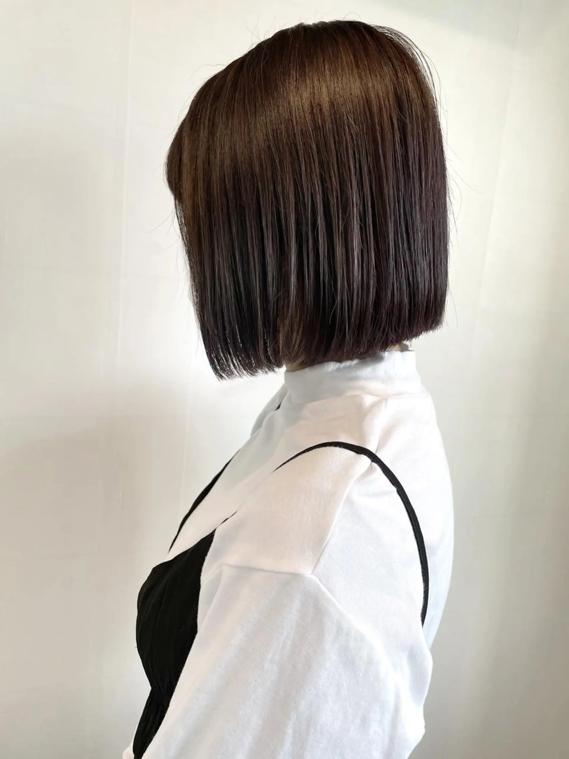 ミディアム カラー ヘアアレンジ カット ヘアカラー トリートメント 徳永 実沙のヘアスタイル