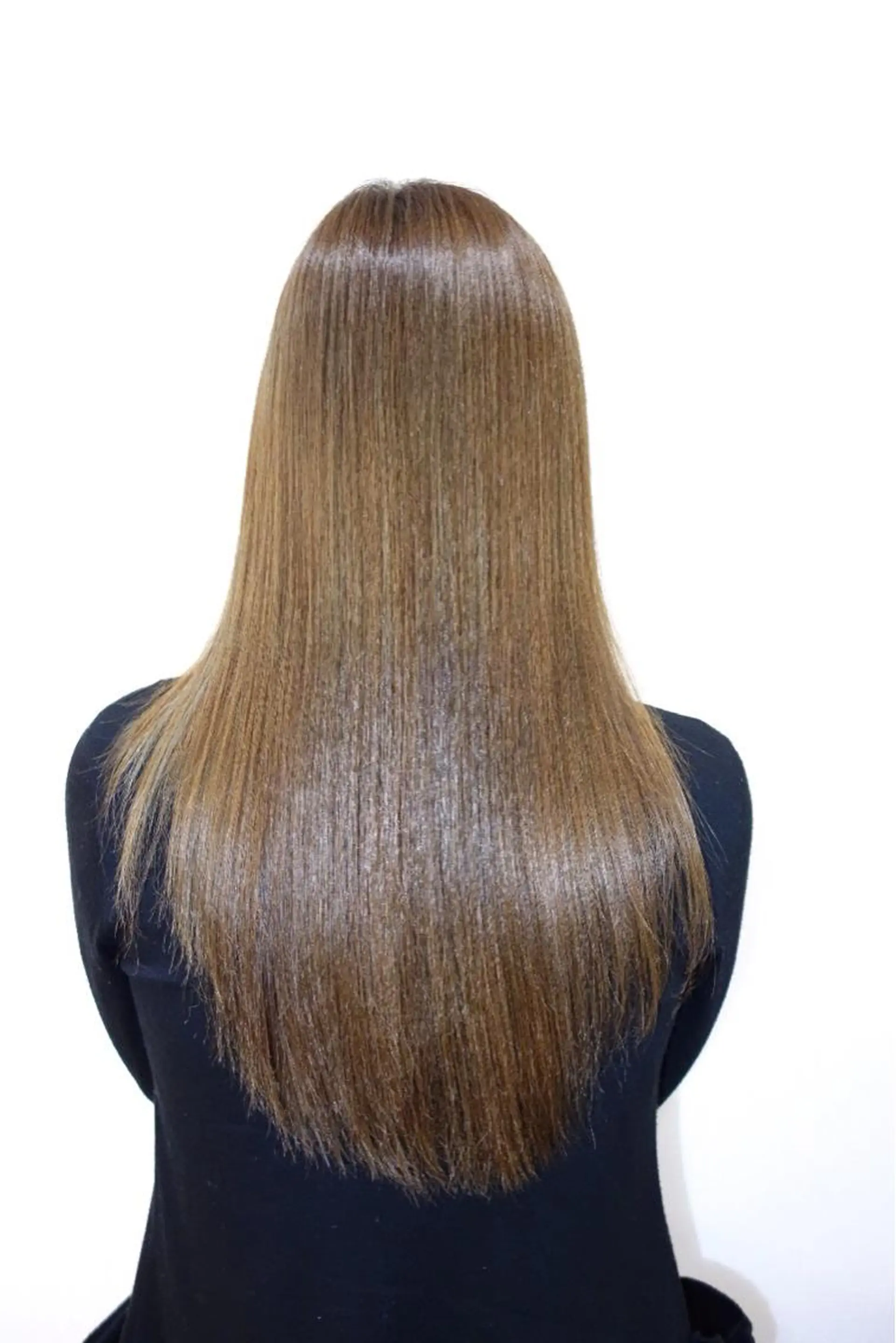 ロング カラー 田光 美華のヘアスタイル