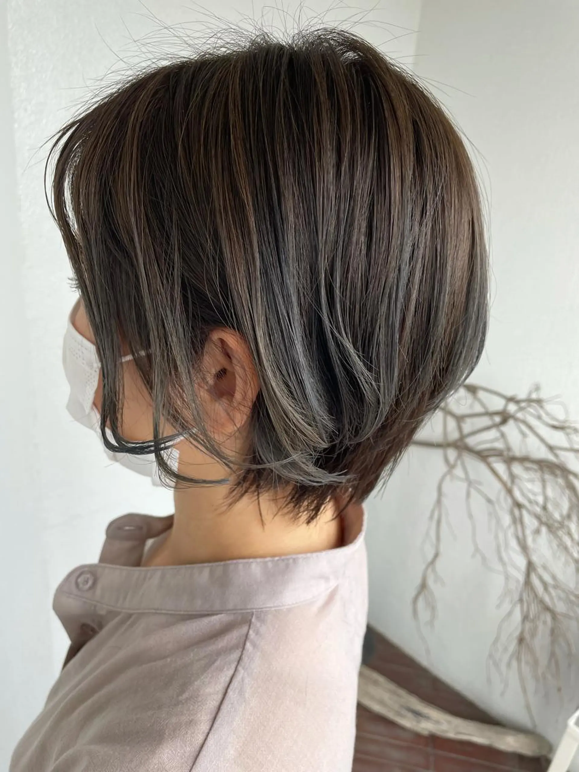 ショート ショートボブ ボブ ショートヘア 大嶋 宏隆のヘアスタイル