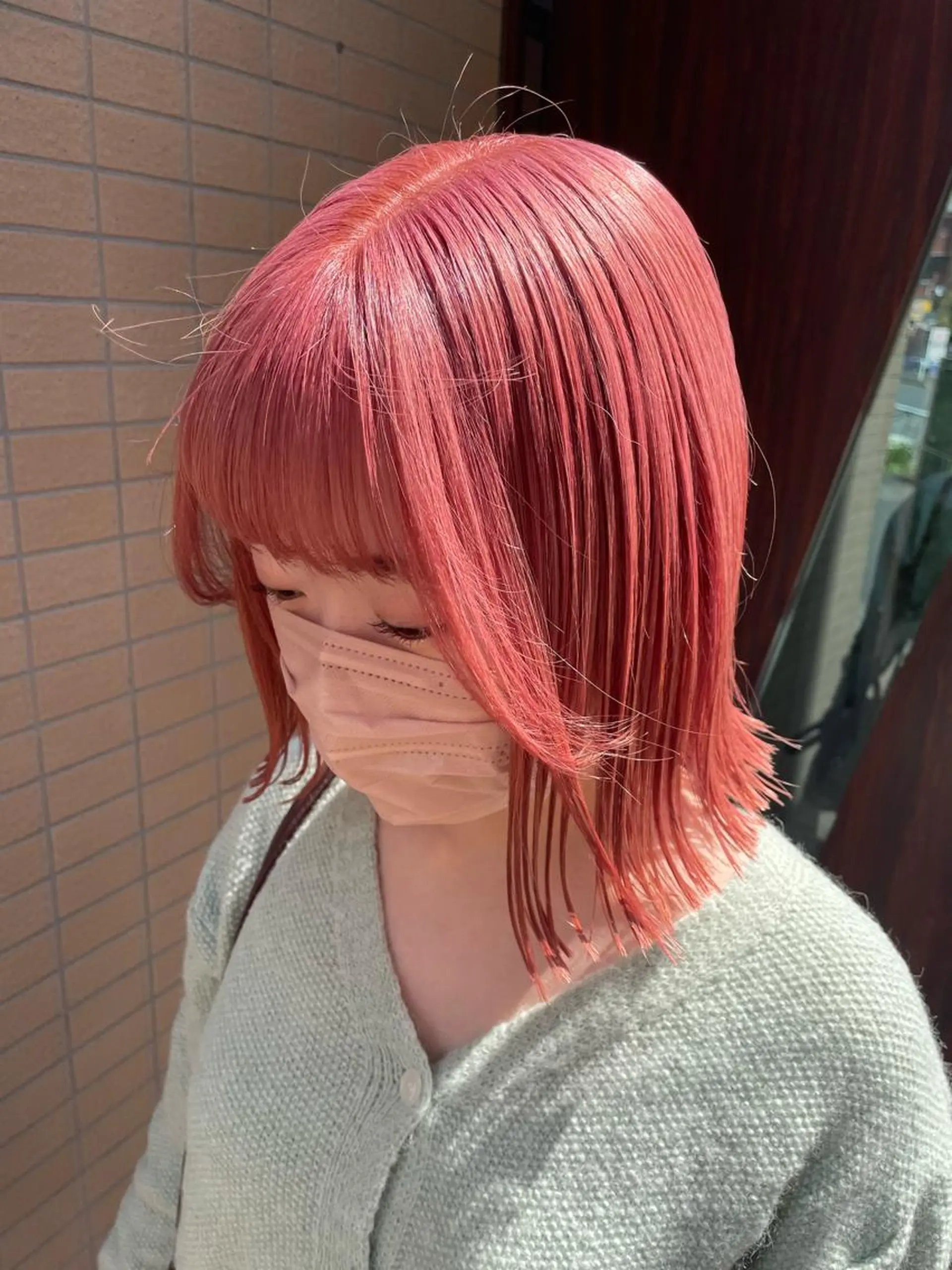 カラー ヘアカラー ｺｺﾛ⌇ ﾎﾞﾌﾞとﾊｲﾄ-ﾝのヘアスタイル