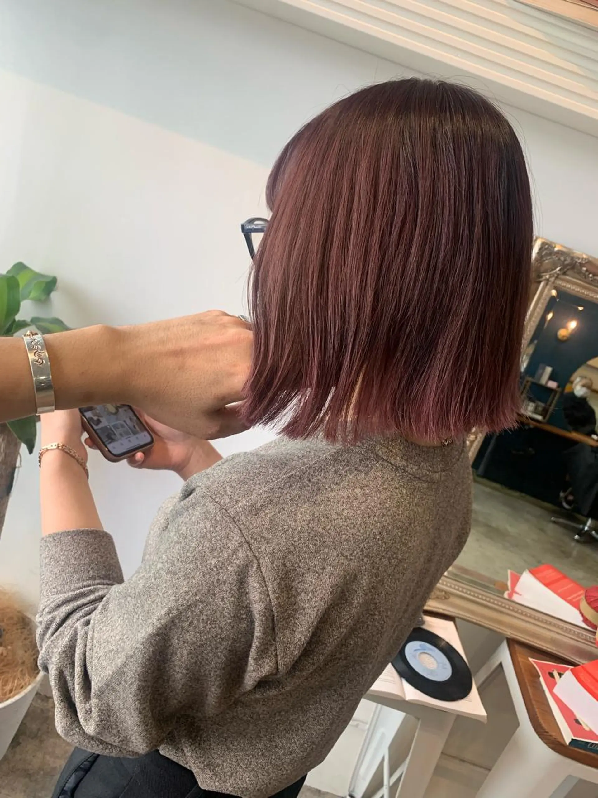 ショート ヘアカラー トリートメント ヘッドスパ ヘアセット 山口 竣也のヘアスタイル