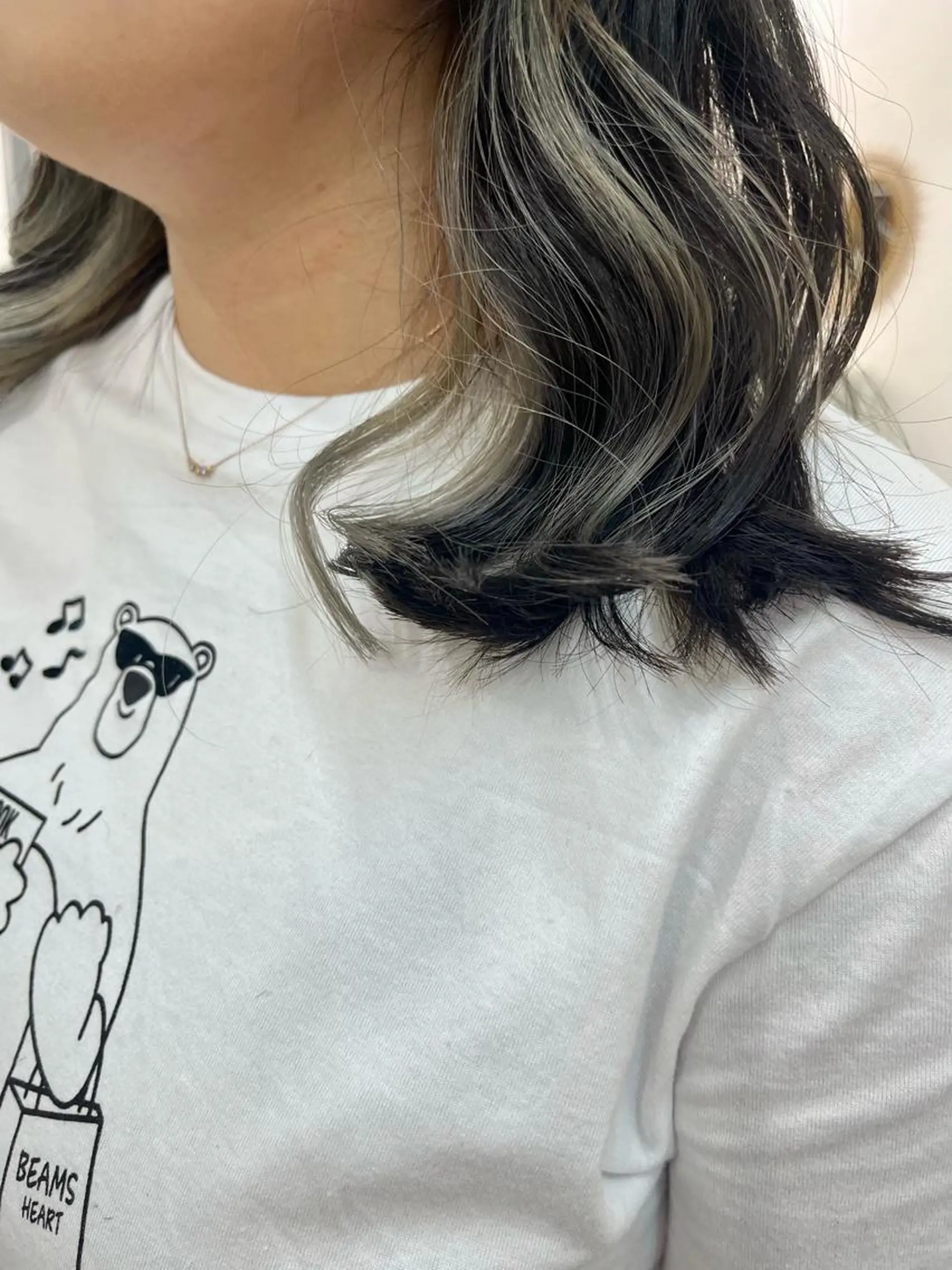 ミディアム カラー カット ヘアカラー トリートメント 🌼sunc HINAMI🌼のヘアスタイル