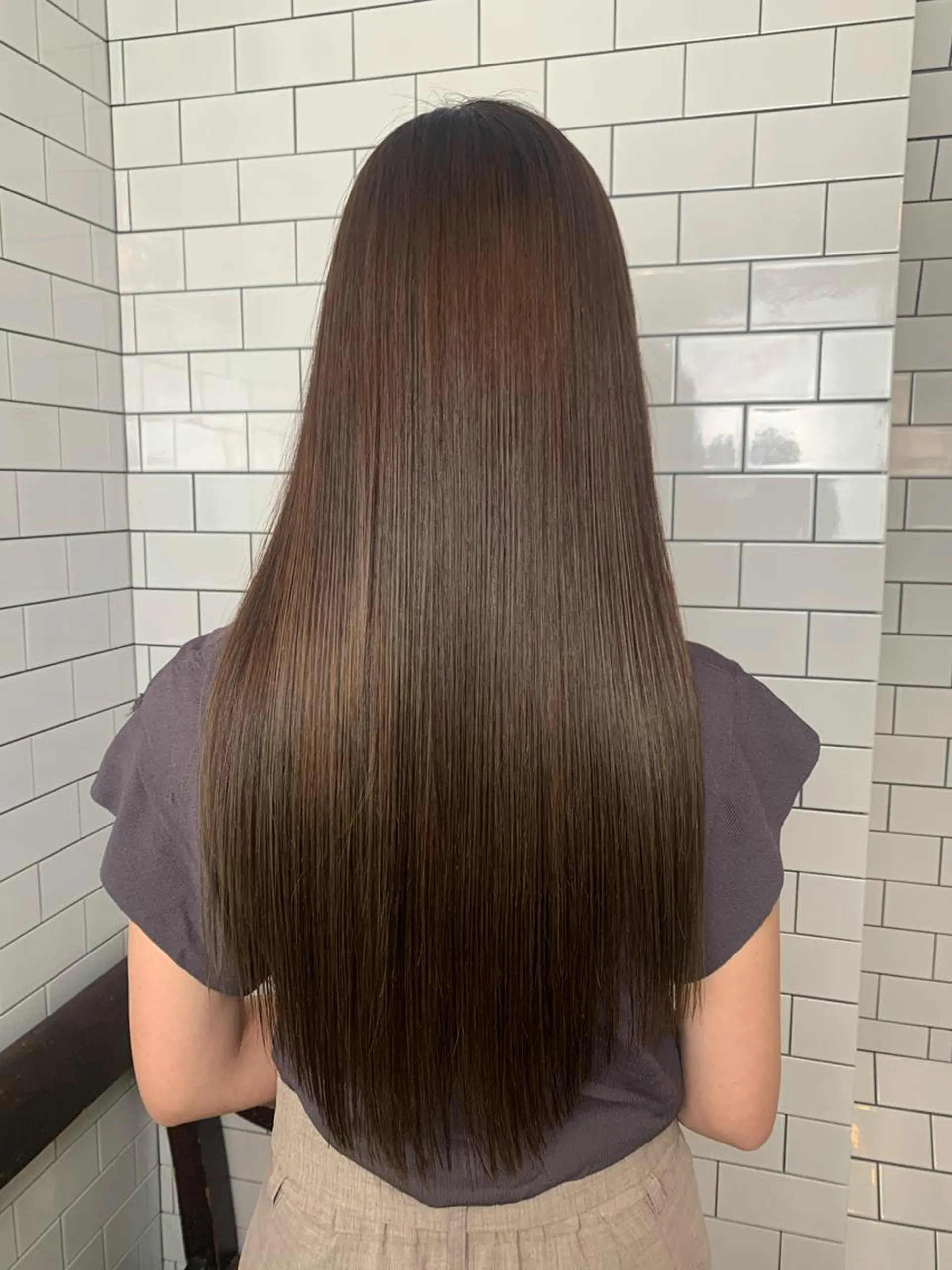 ロング トリートメント 酸熱トリートメント カット トリートメント 妙見 知洋のヘアスタイル