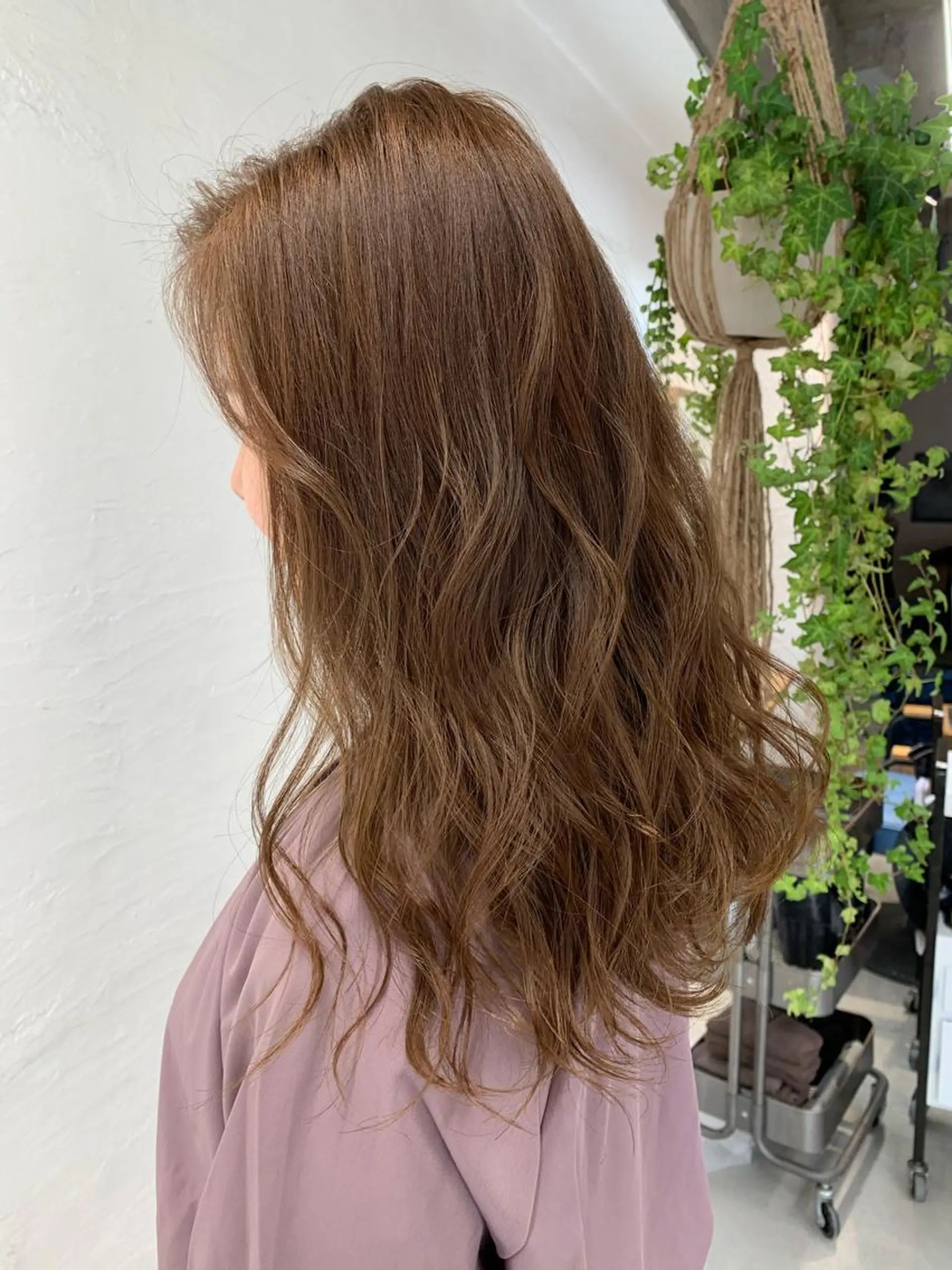 ロング カラー momo 岡崎のヘアスタイル