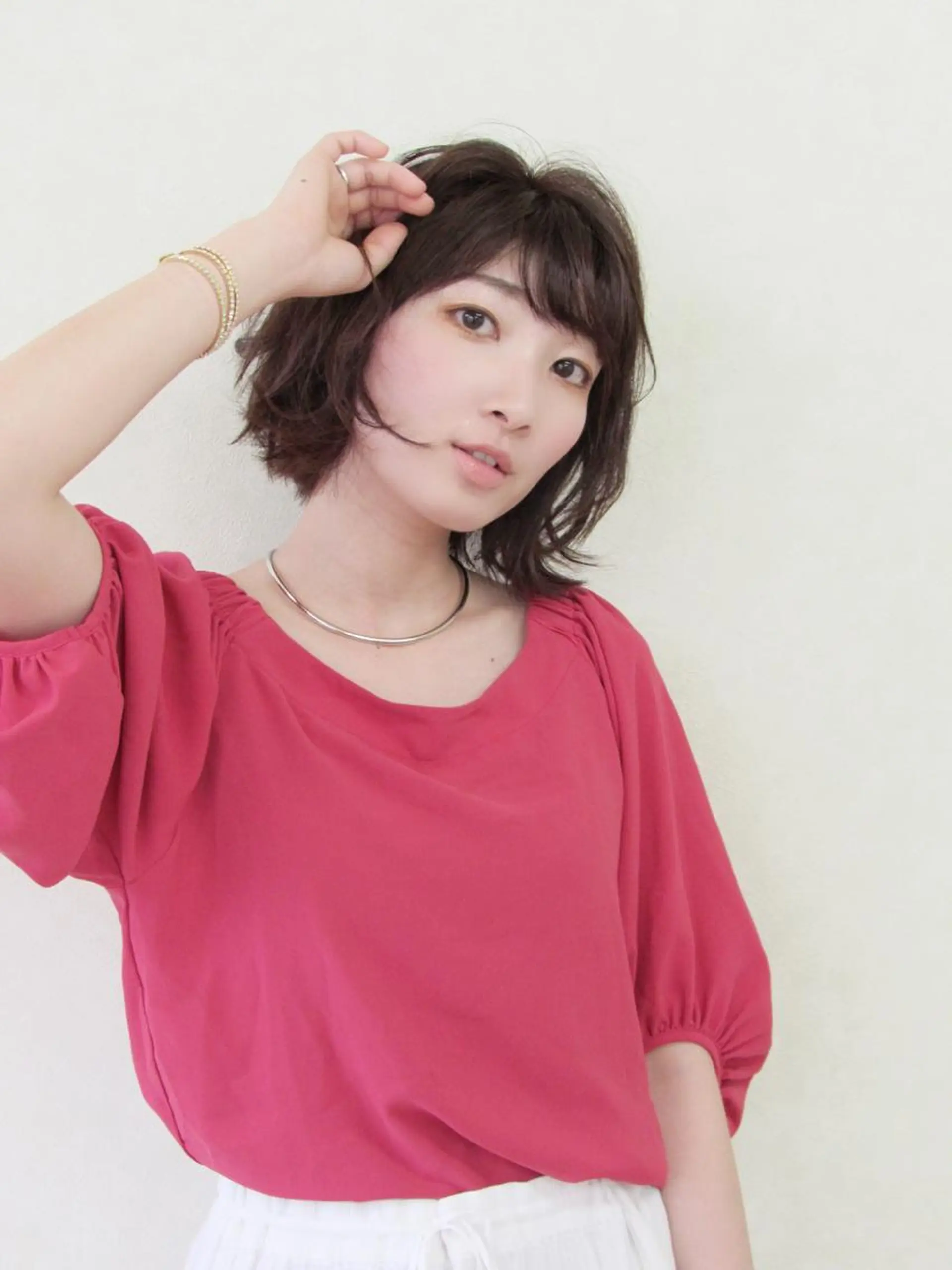 ショート ブルーム yukiのヘアスタイル