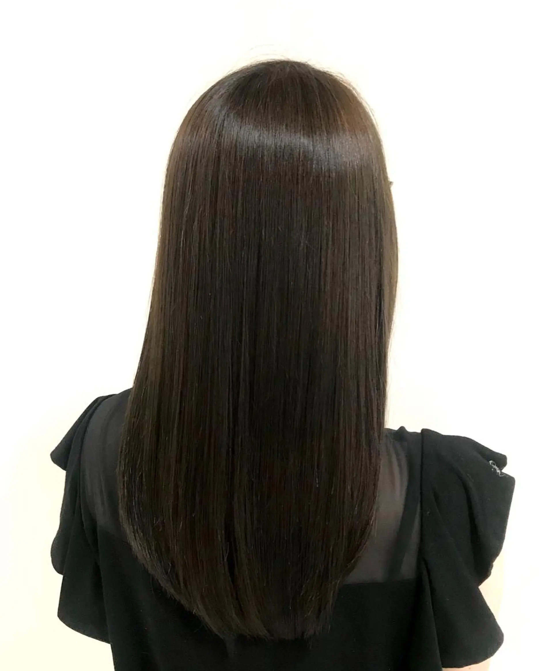 ロング カラー アクアカラー トリートメント 藤原 克宏のヘアスタイル