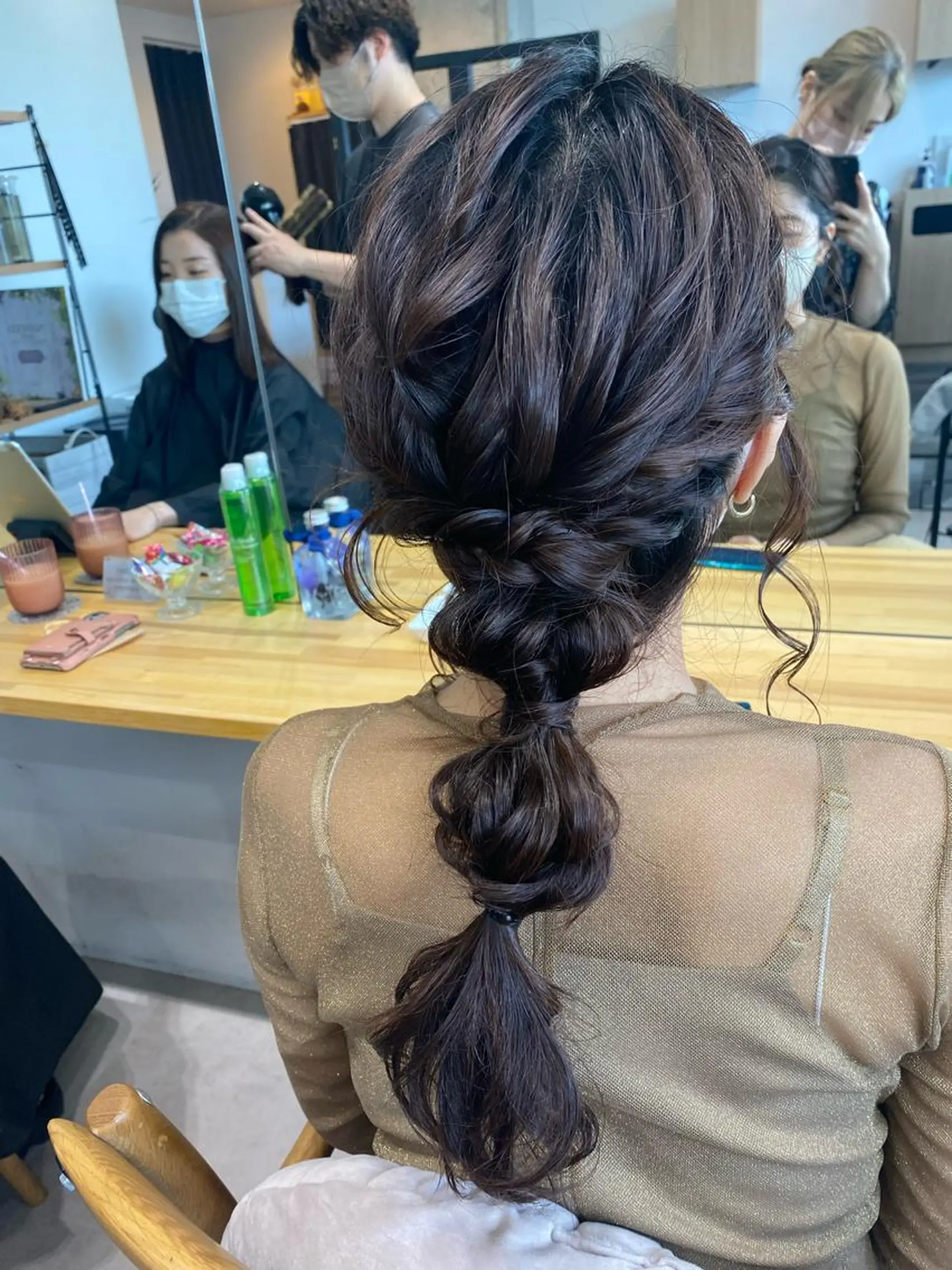 ヘアアレンジ ヘアセット Dxxxx III所属・女性目線の大人 メンズ*Ayakaのヘアスタイル