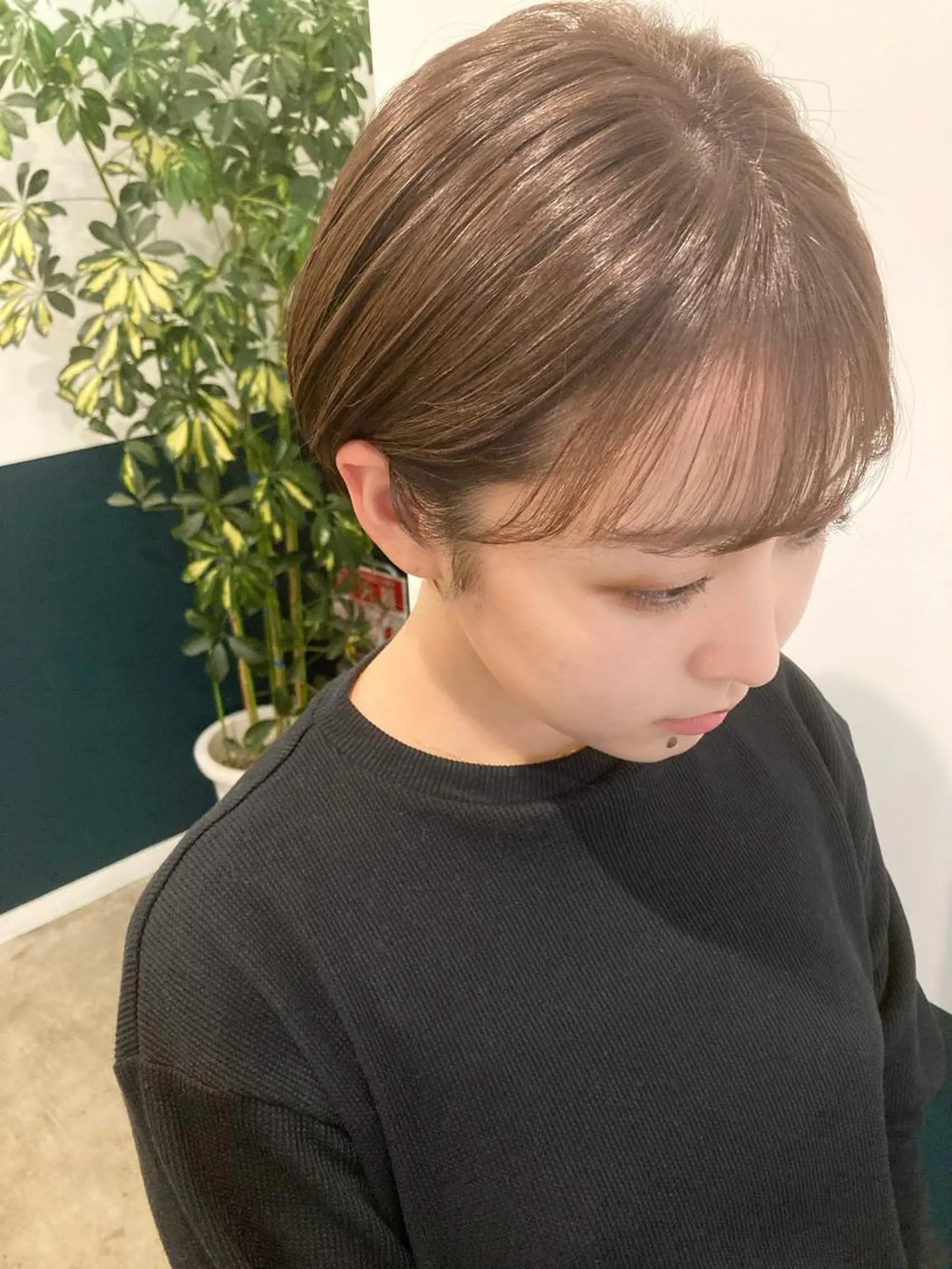 ショート ハイライト カット ヘアカラー カラーリスト菅野 竜矢🌈のヘアスタイル
