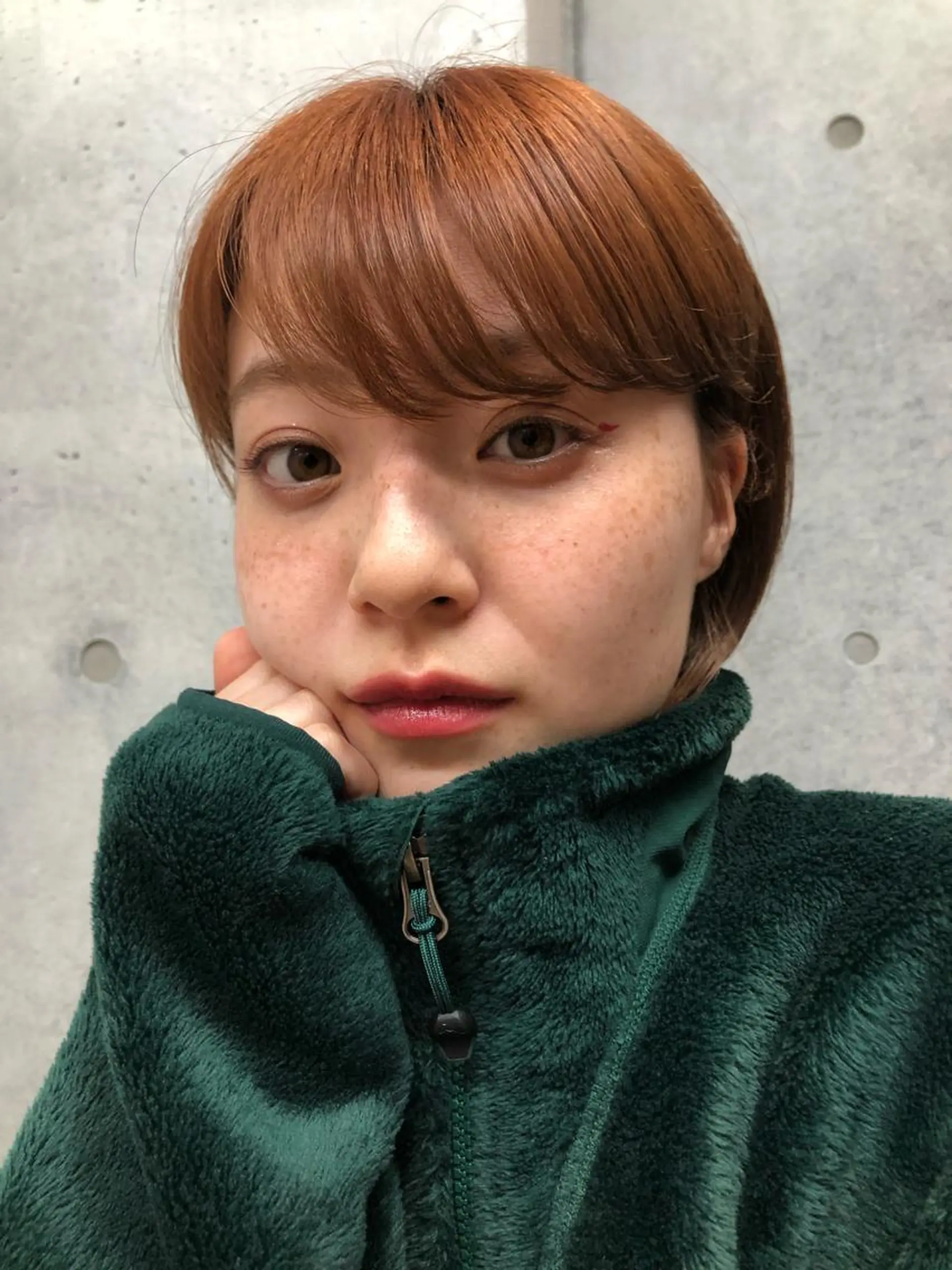 ミディアム カラー パーマ ヘアカラー トリートメント 🍊🍊COコ かぢあおい🍊🍊のヘアスタイル