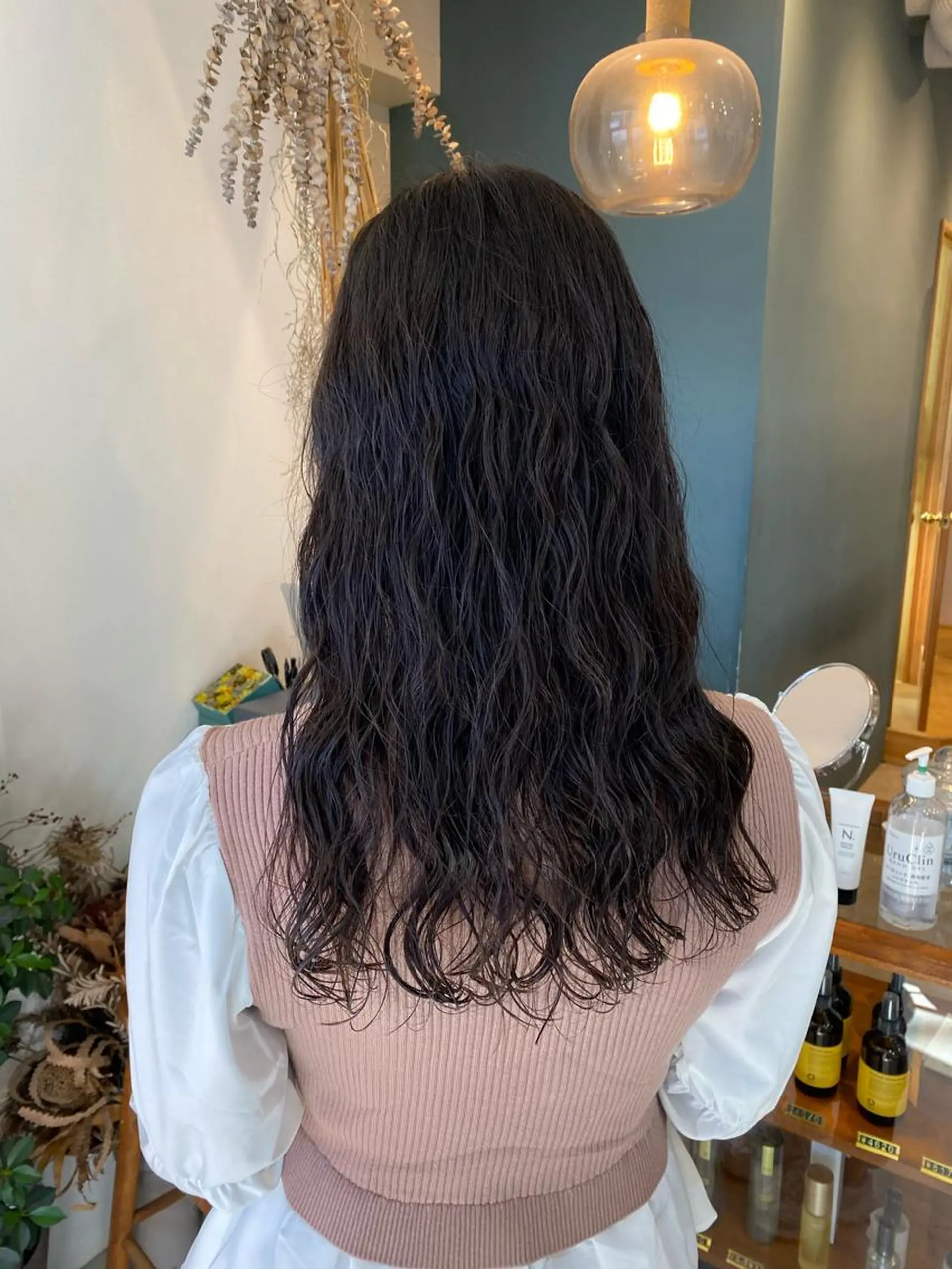 ロング パーマ デジタルパーマ カット パーマ トリートメント "ブリーチ縮毛矯正” /デサキショウヘイのヘアスタイル