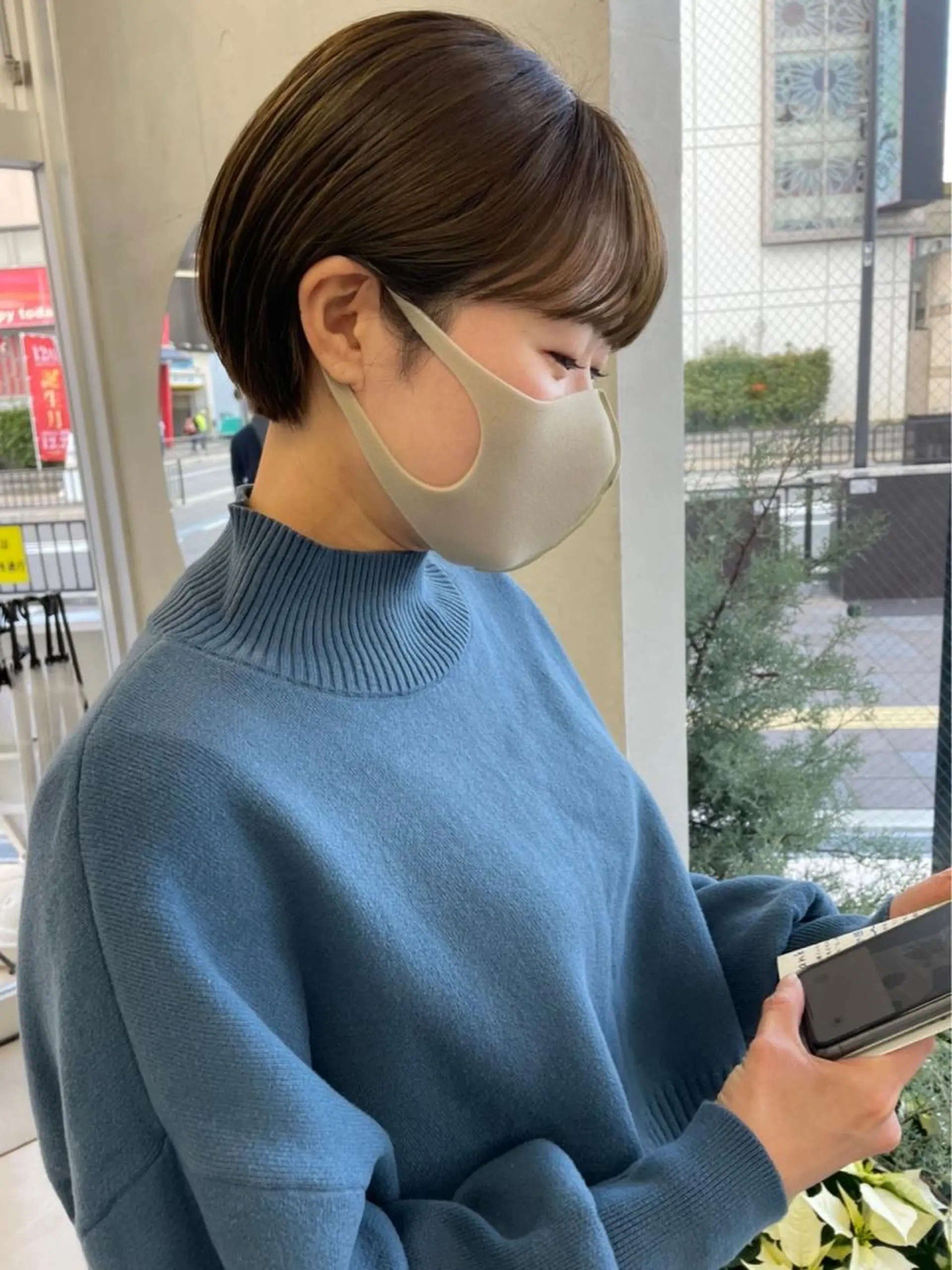 ショート mono.所属・南茨/ヘッドスパ /カット/momoのヘアスタイル