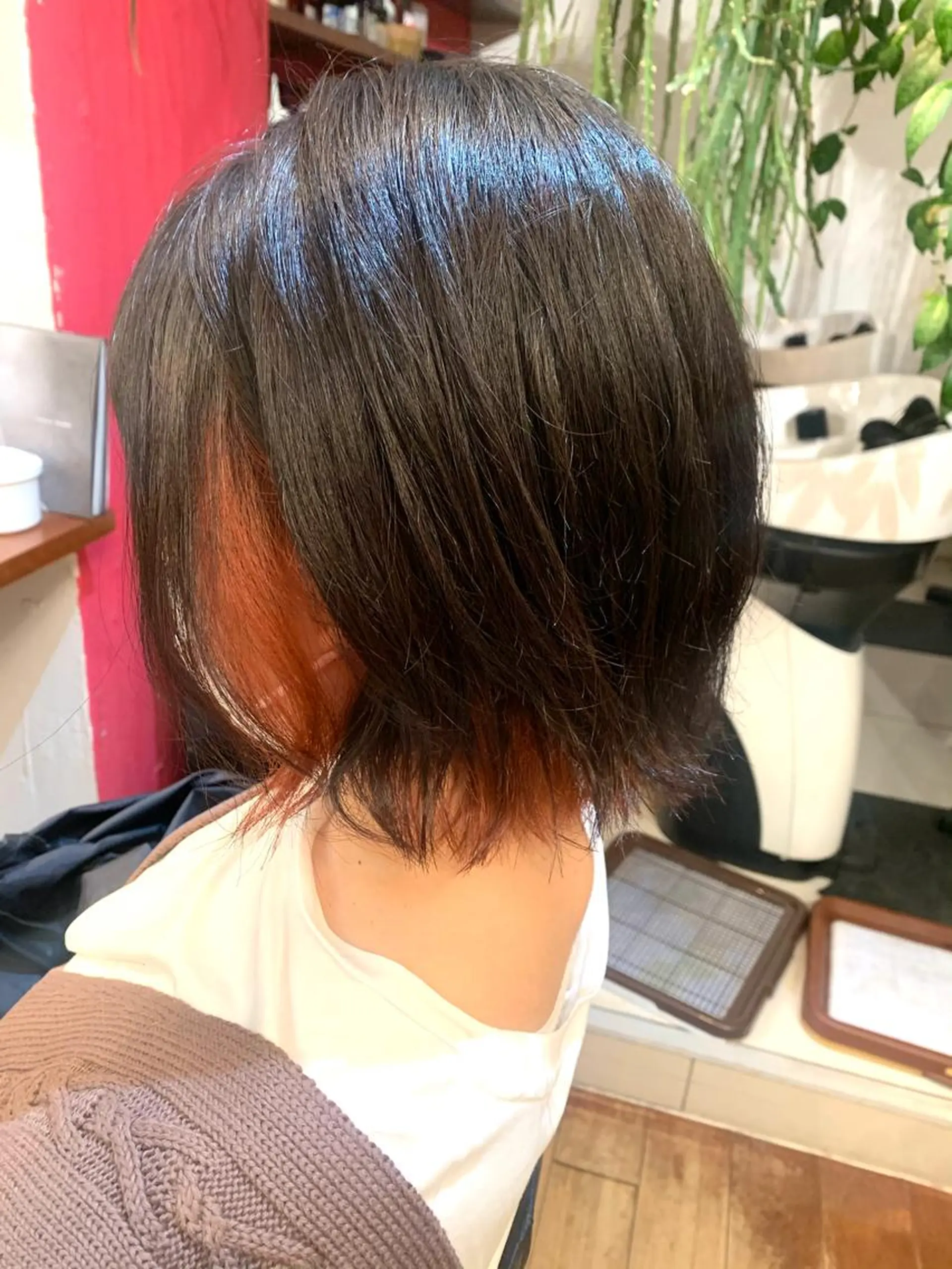 ショート カラー DOG MANIA PiNCH所属・エイジング縮毛矯正 犬同伴可マルイチのヘアスタイル