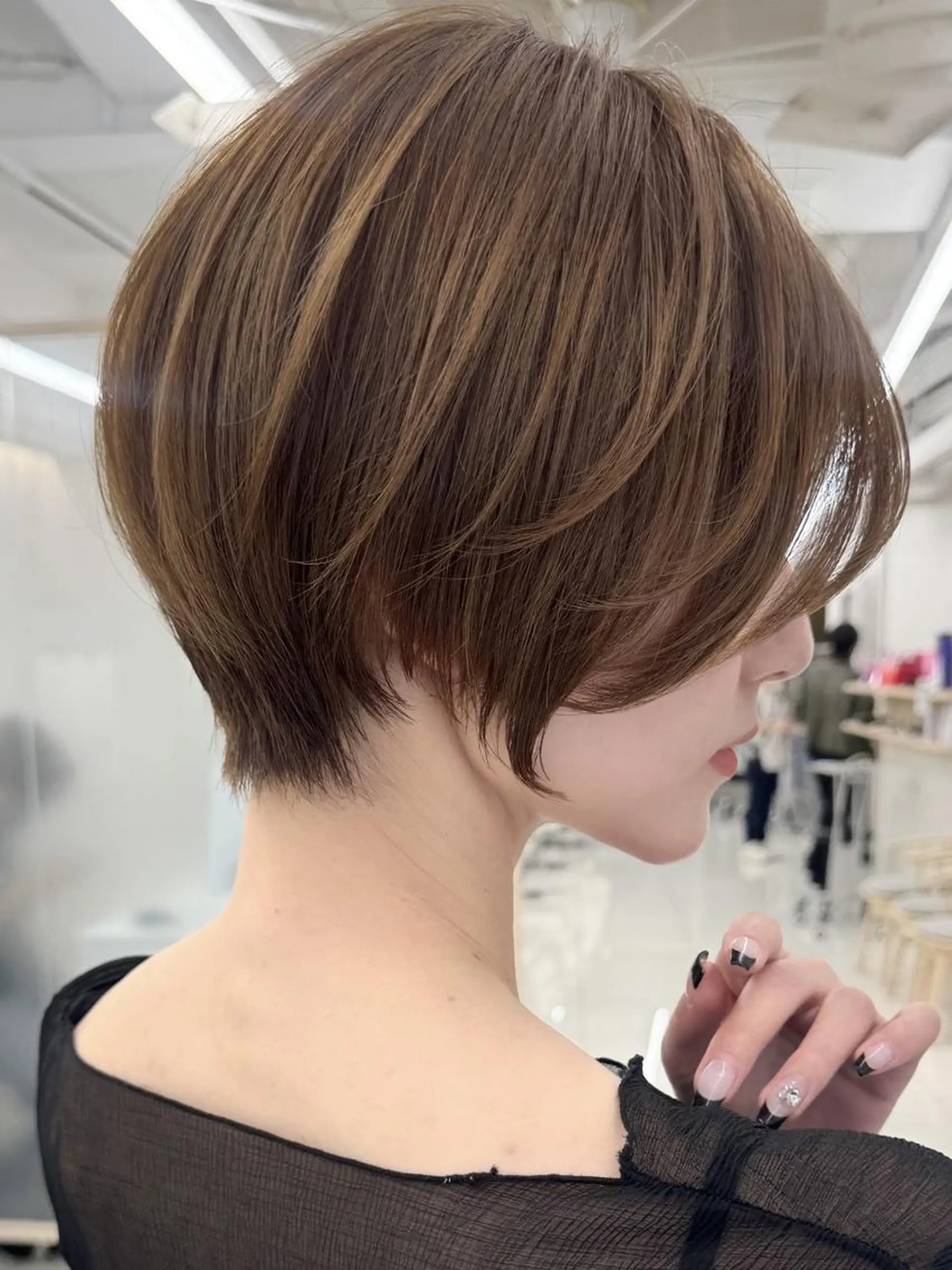 ショート くびれヘア ショートヘア ショート特化美容師 💖RYUGA💖のヘアスタイル