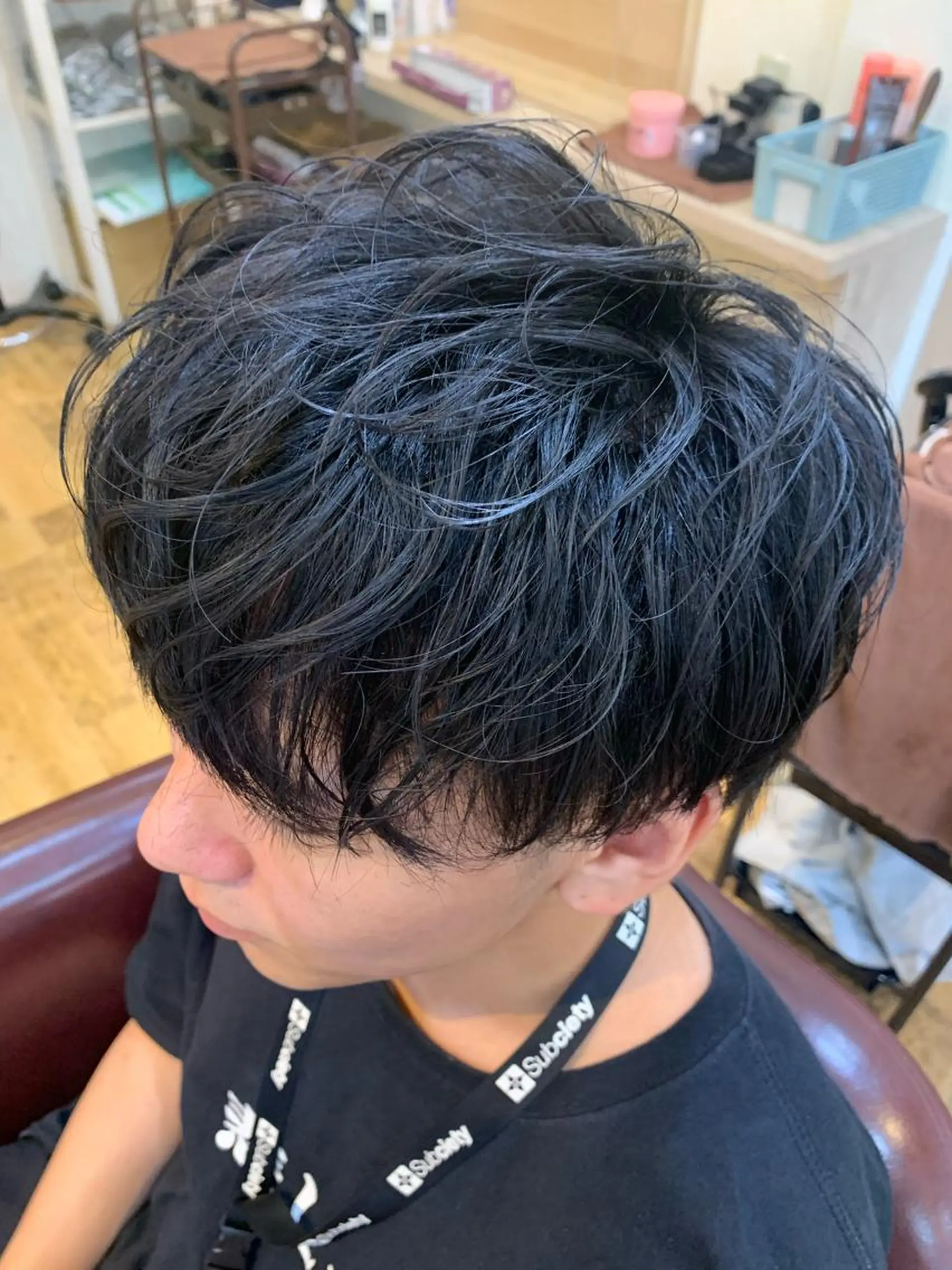 メンズ カット ヘアセット TELAHAIR 副代表　三上真弥のヘアスタイル