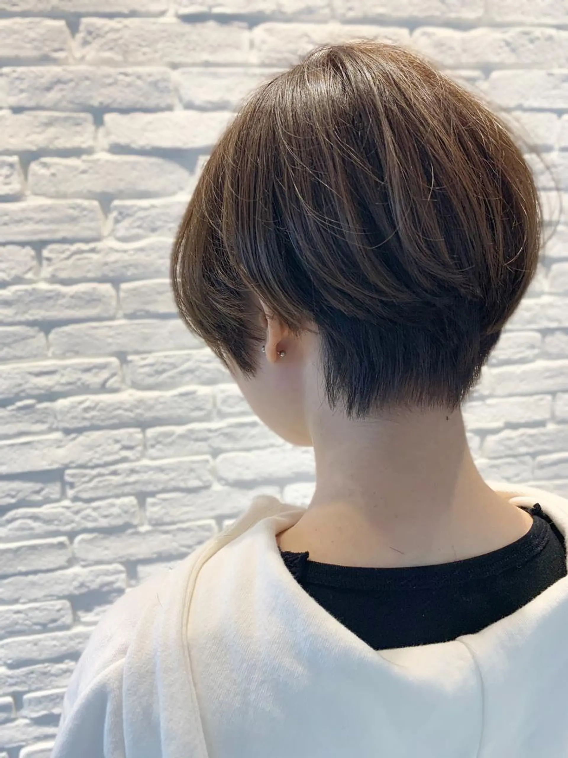 ショート ハイライト Pēji所属・松村 総のヘアスタイル