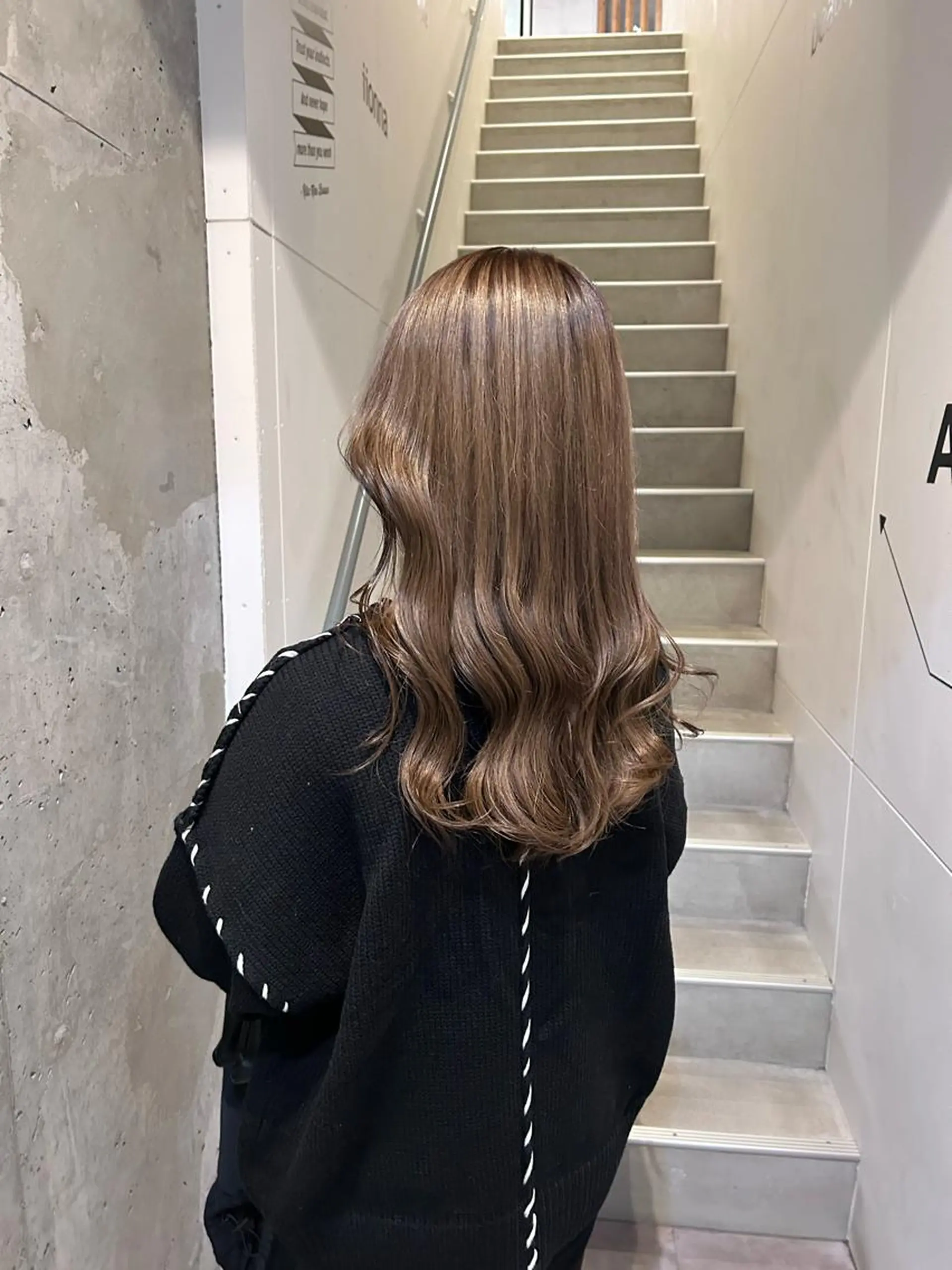 ロング ヘアカラー トリートメント 凌矢/カラーモデル /カットモデルのヘアスタイル