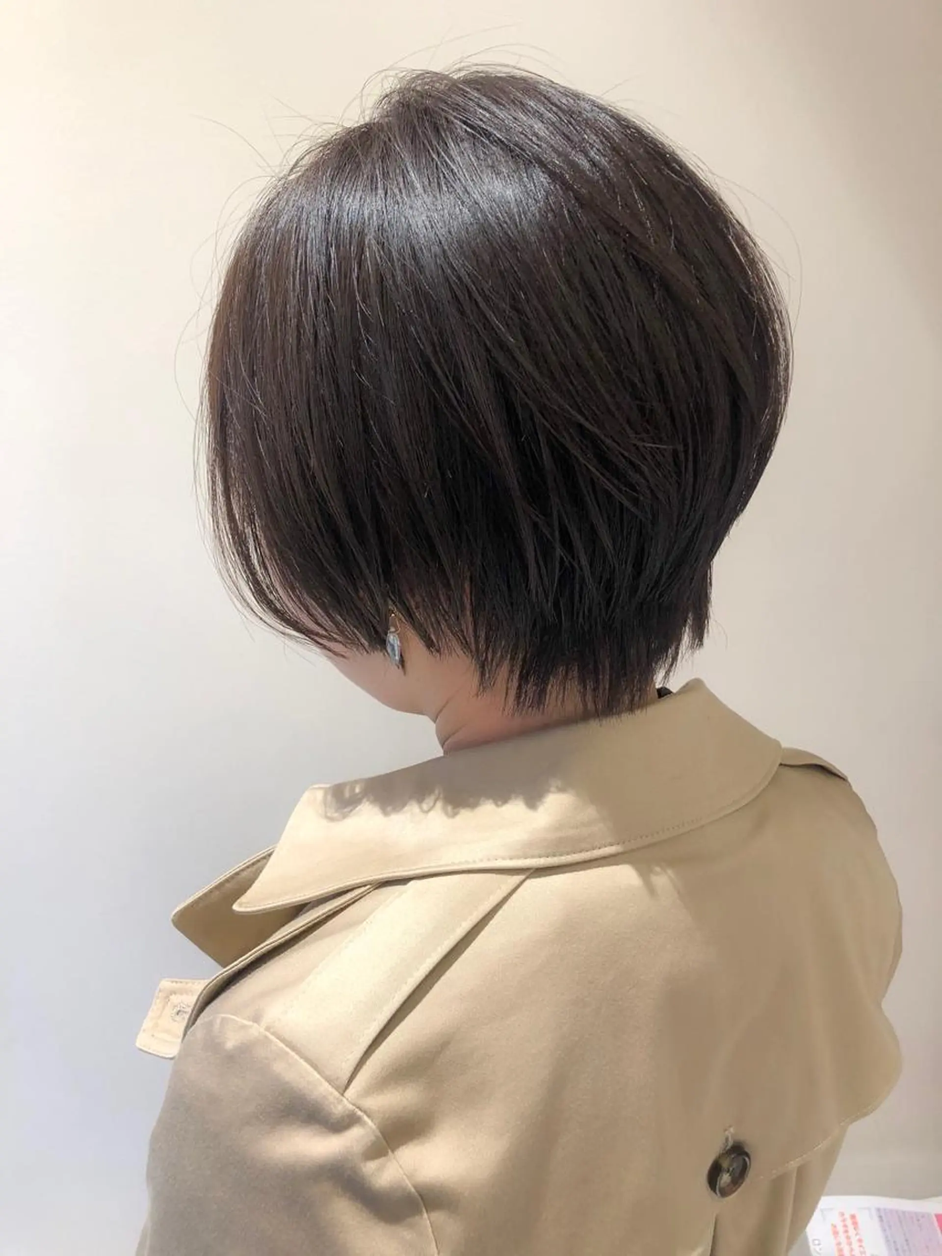 ショート ボブ韓国風レイヤー 髪質改善/畠中ケントのヘアスタイル
