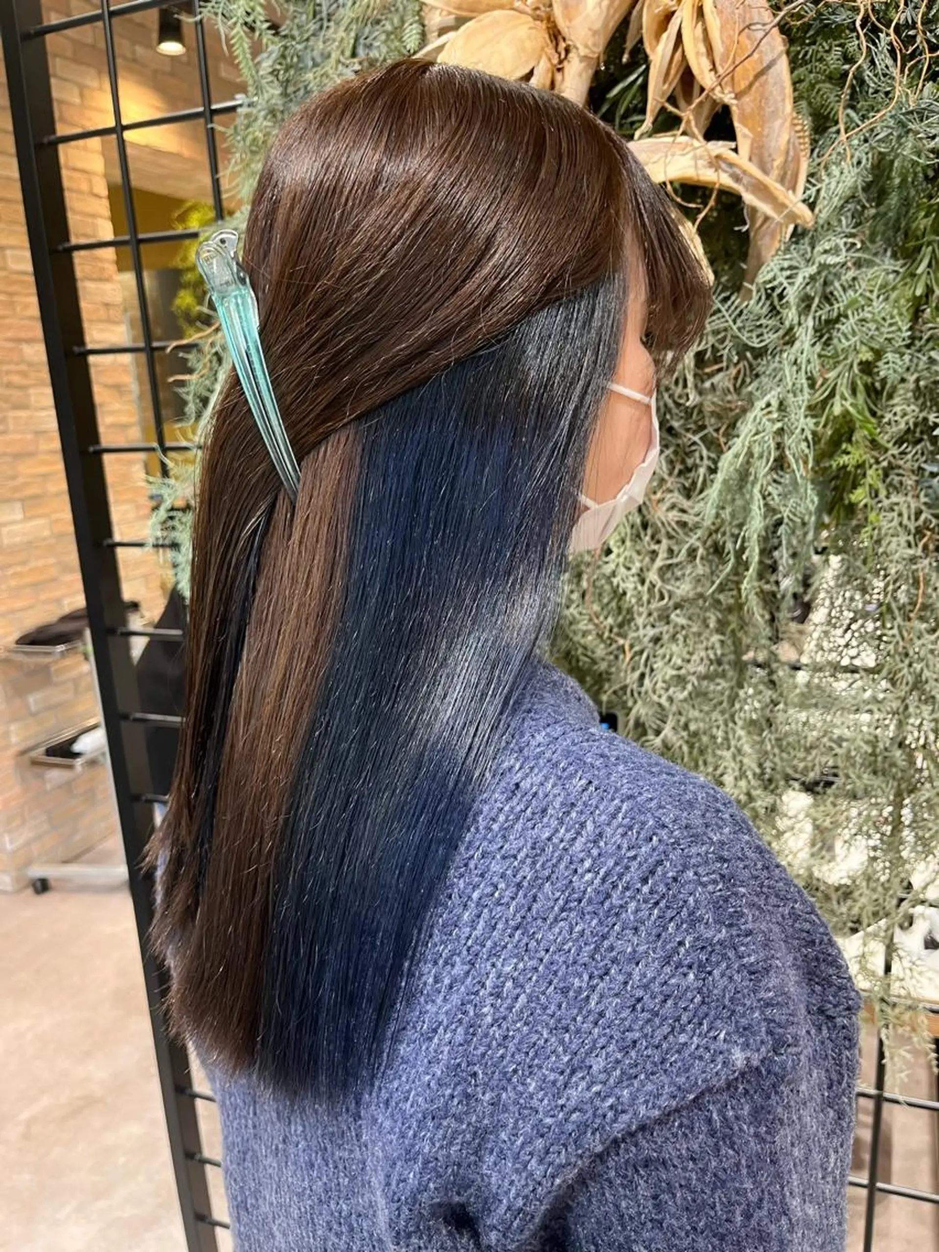 ロング カラー ウルフ.クロスパーマ 🖤RYOKAのヘアスタイル