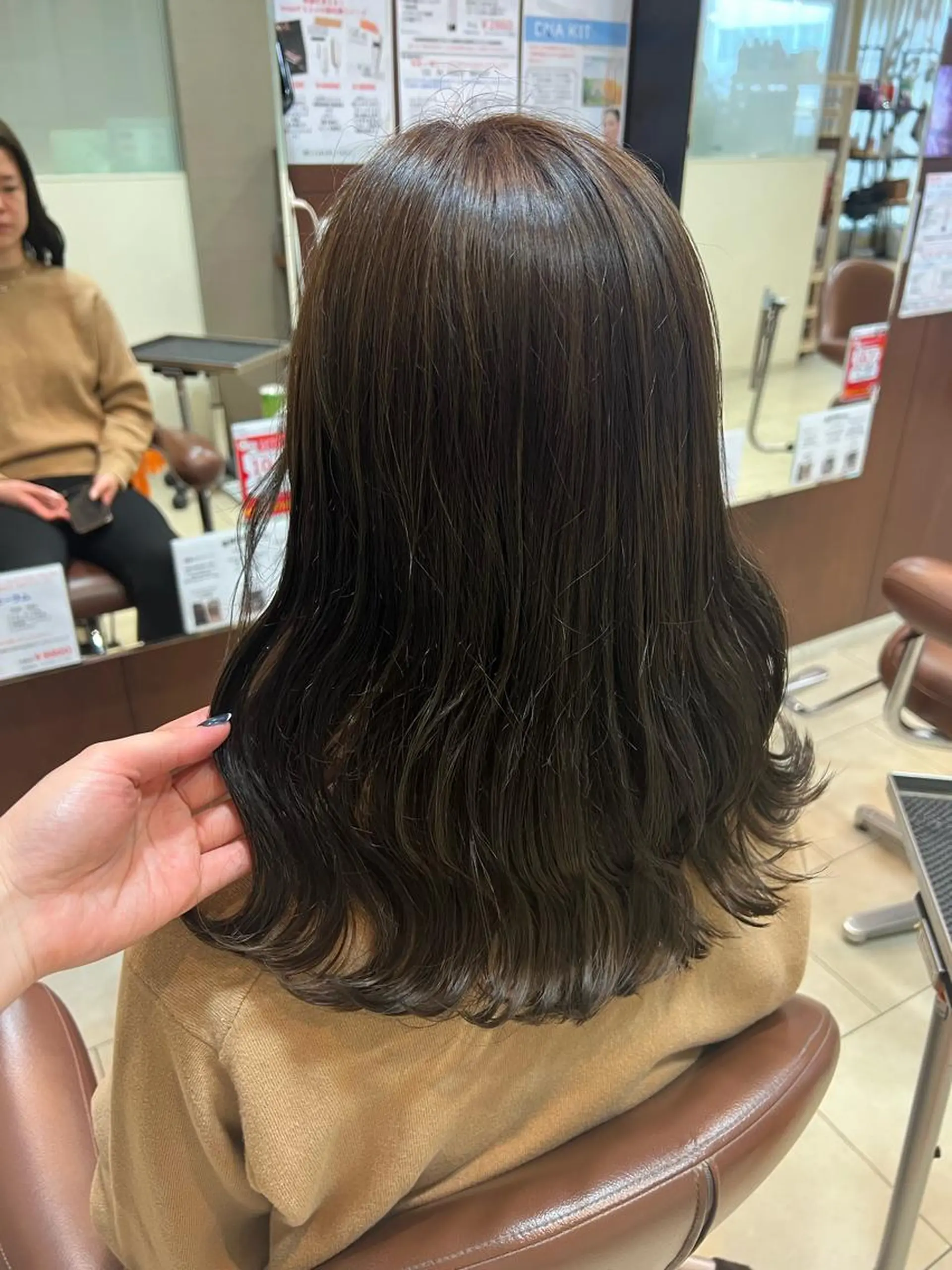 ロング カラー トリートメント 田中 月菜のヘアスタイル