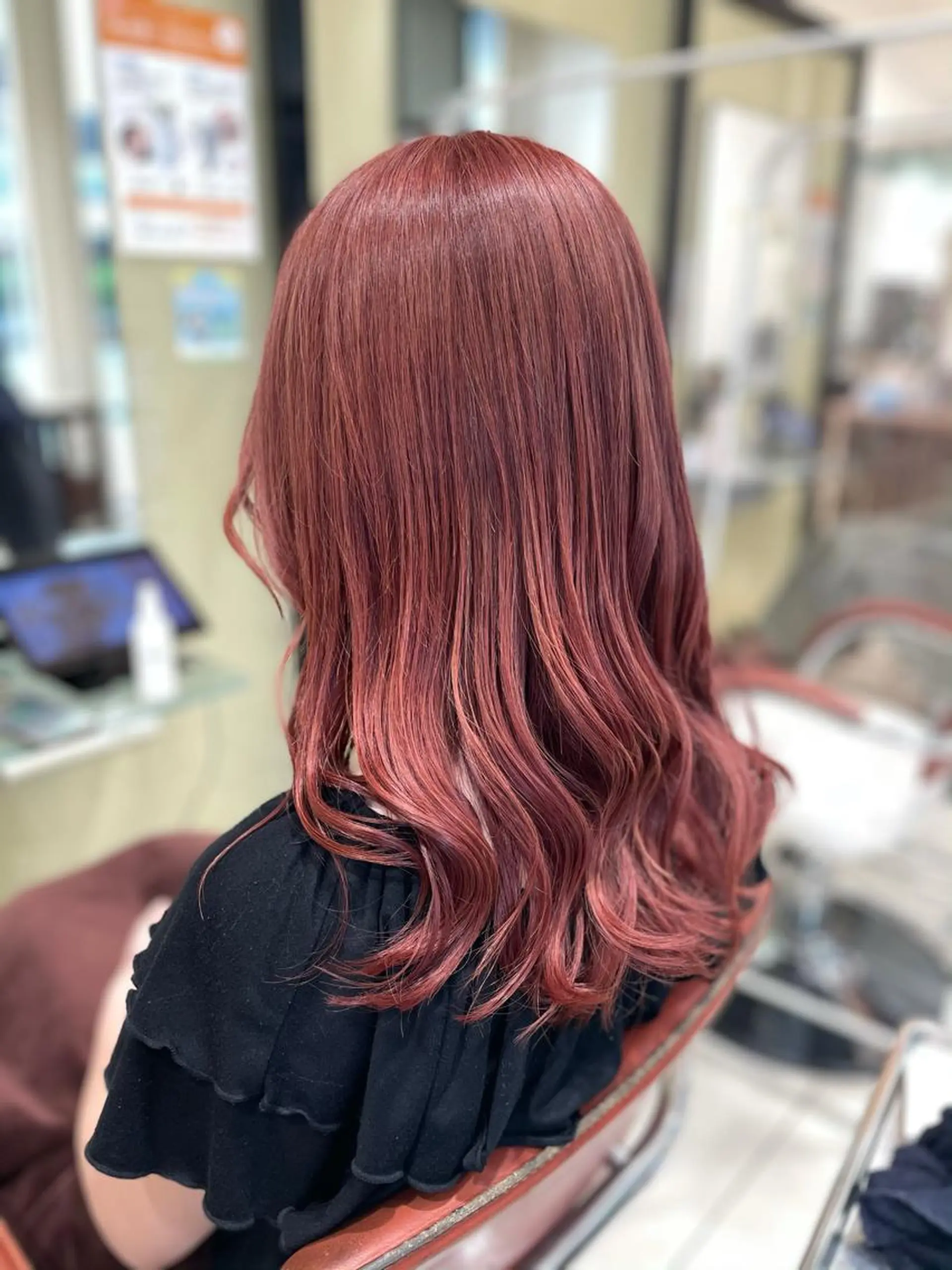 セミロング カラー 井上 武輝のヘアスタイル