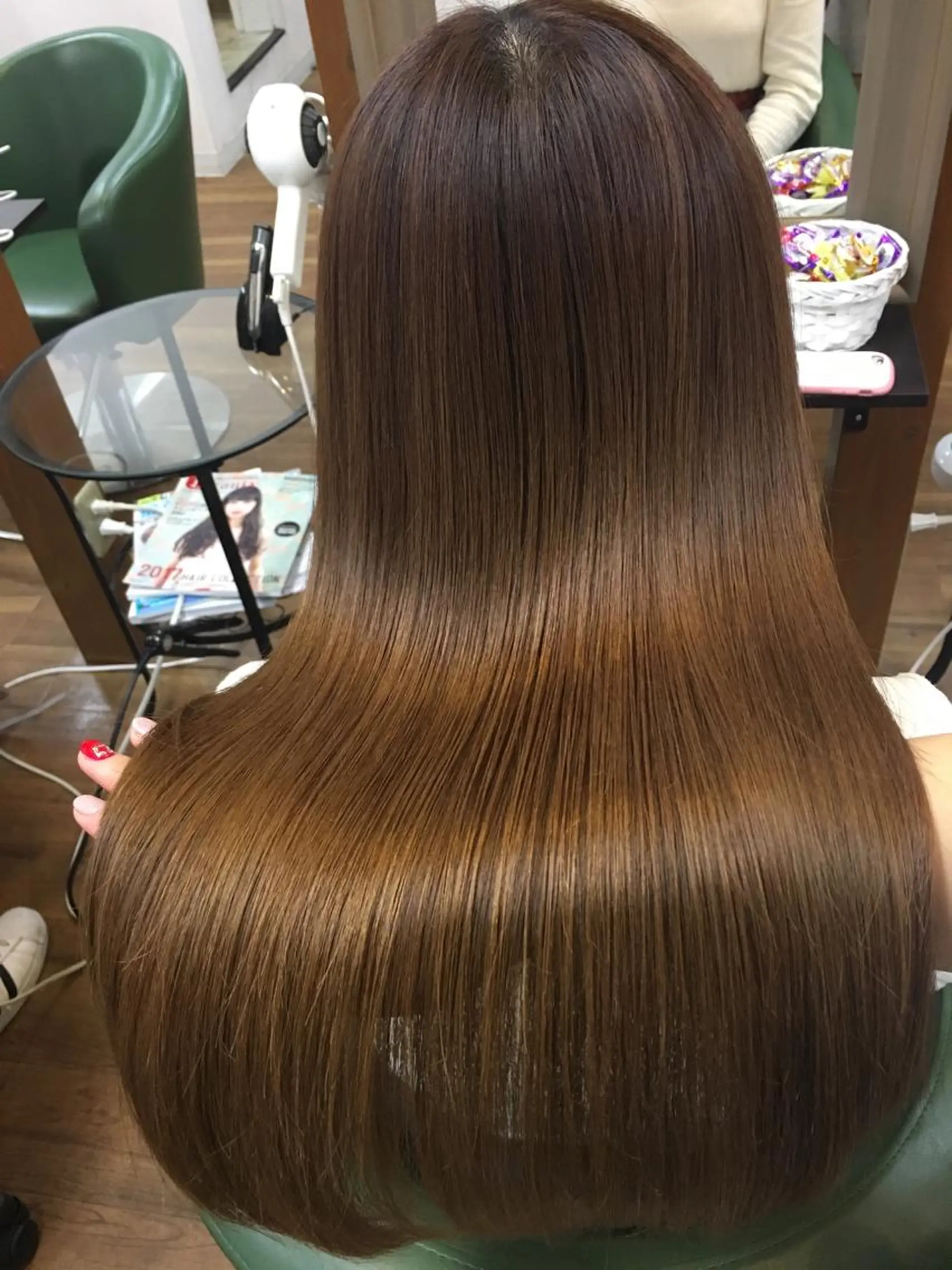 ロング カラー PALETTE(パレット)所属・SHIORI💜艶々 柔らかカラーへ💜のヘアスタイル