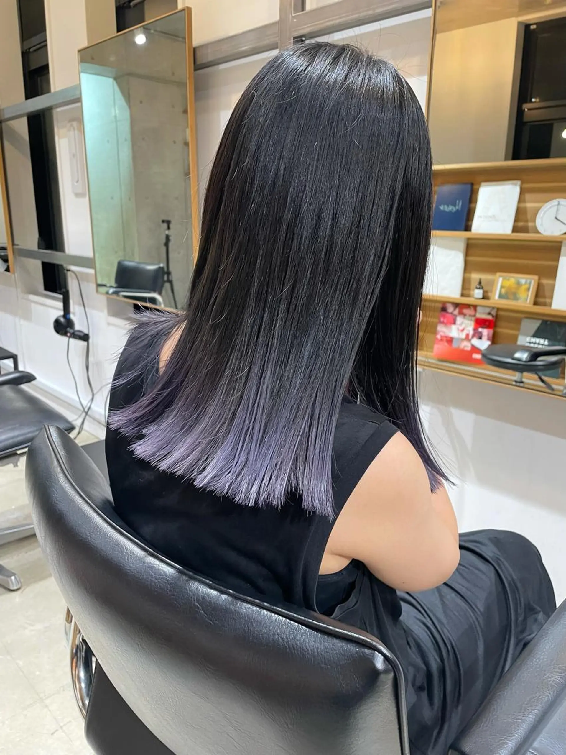セミロング カラー GRAND OMOTESANDOのヘアスタイル
