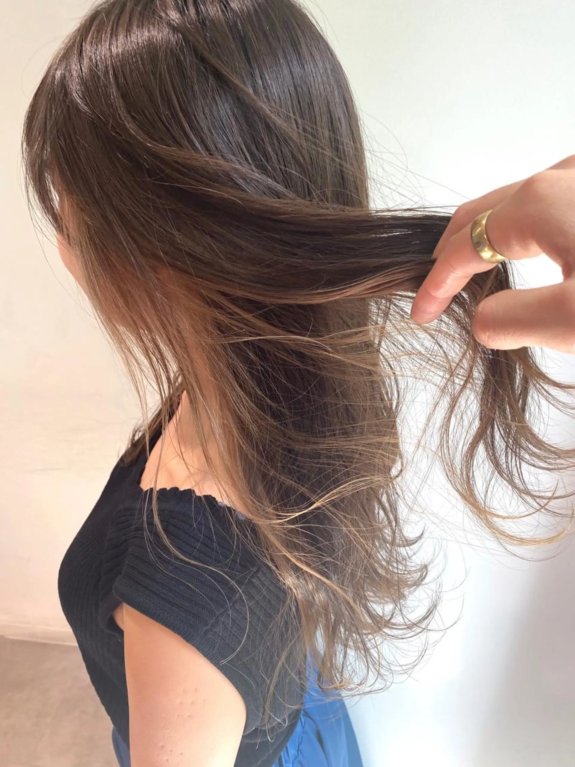 ロング AUBEHAIRpeony所属・山形酸性ストレート 古川✂︎のヘアスタイル