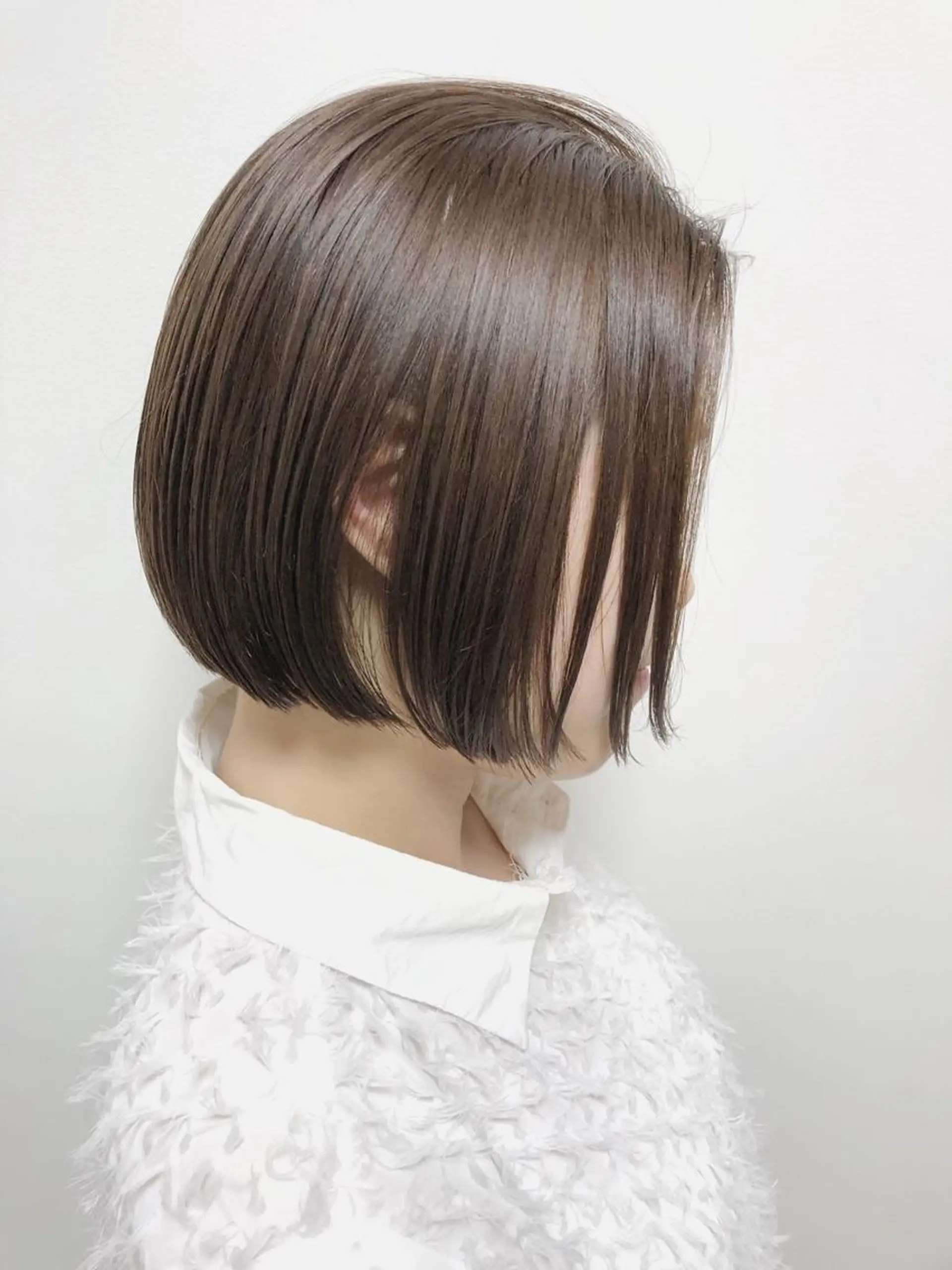 ショート カラー パーマ ヘアアレンジ ボブ Mira by greenのヘアスタイル