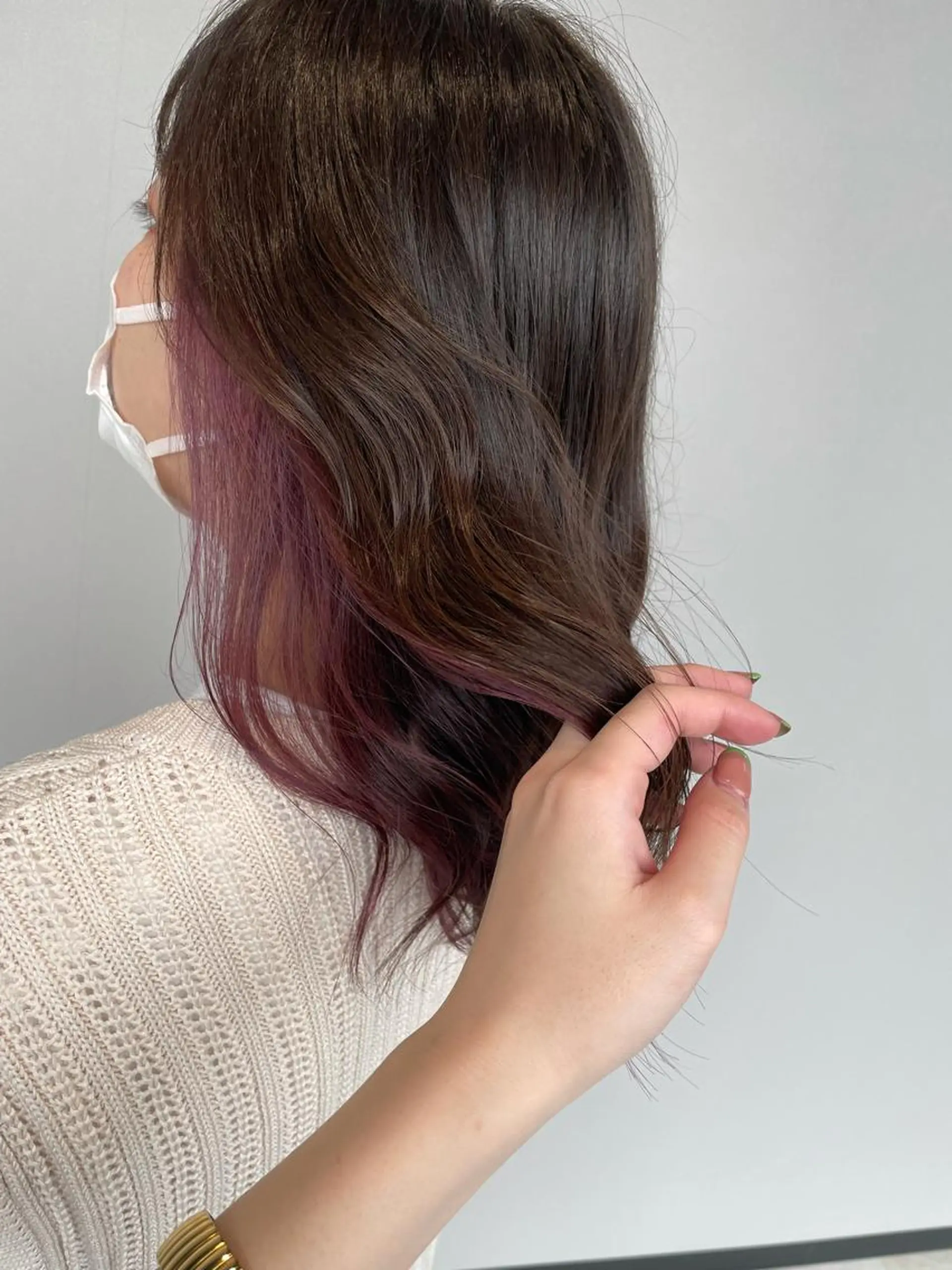 ミディアム カラー リルフェアリー 磐田店のヘアスタイル