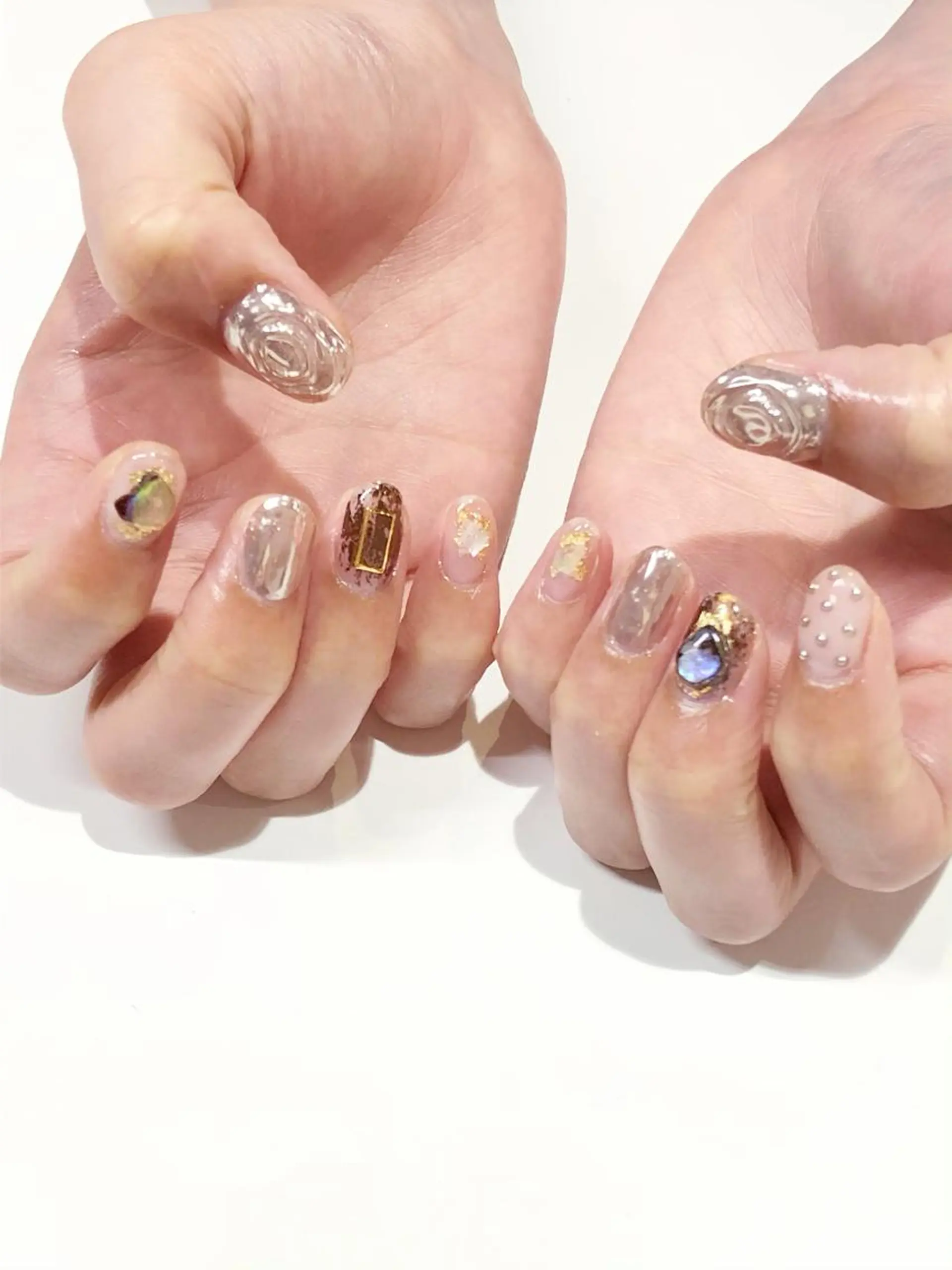 ネイル ニュアンスネイル AinaShareSalon所属・Yui＊Aina ShareSalonのネイルデザイン