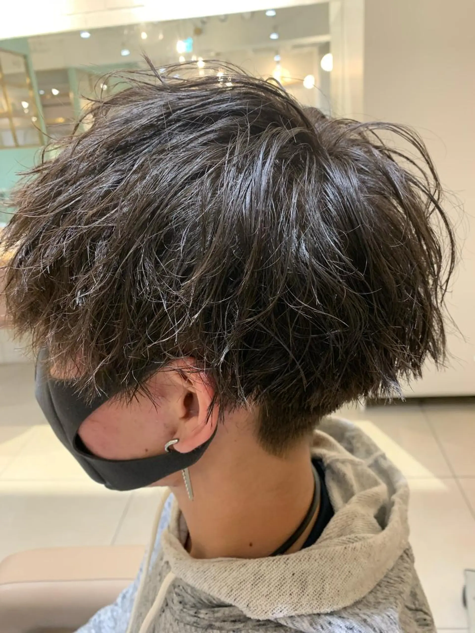 パーマ メンズ メンズパーマ ツイストスパイラルパーマ スパイラルパーマ 縮毛矯正 髪質改善　鈴木のヘアスタイル