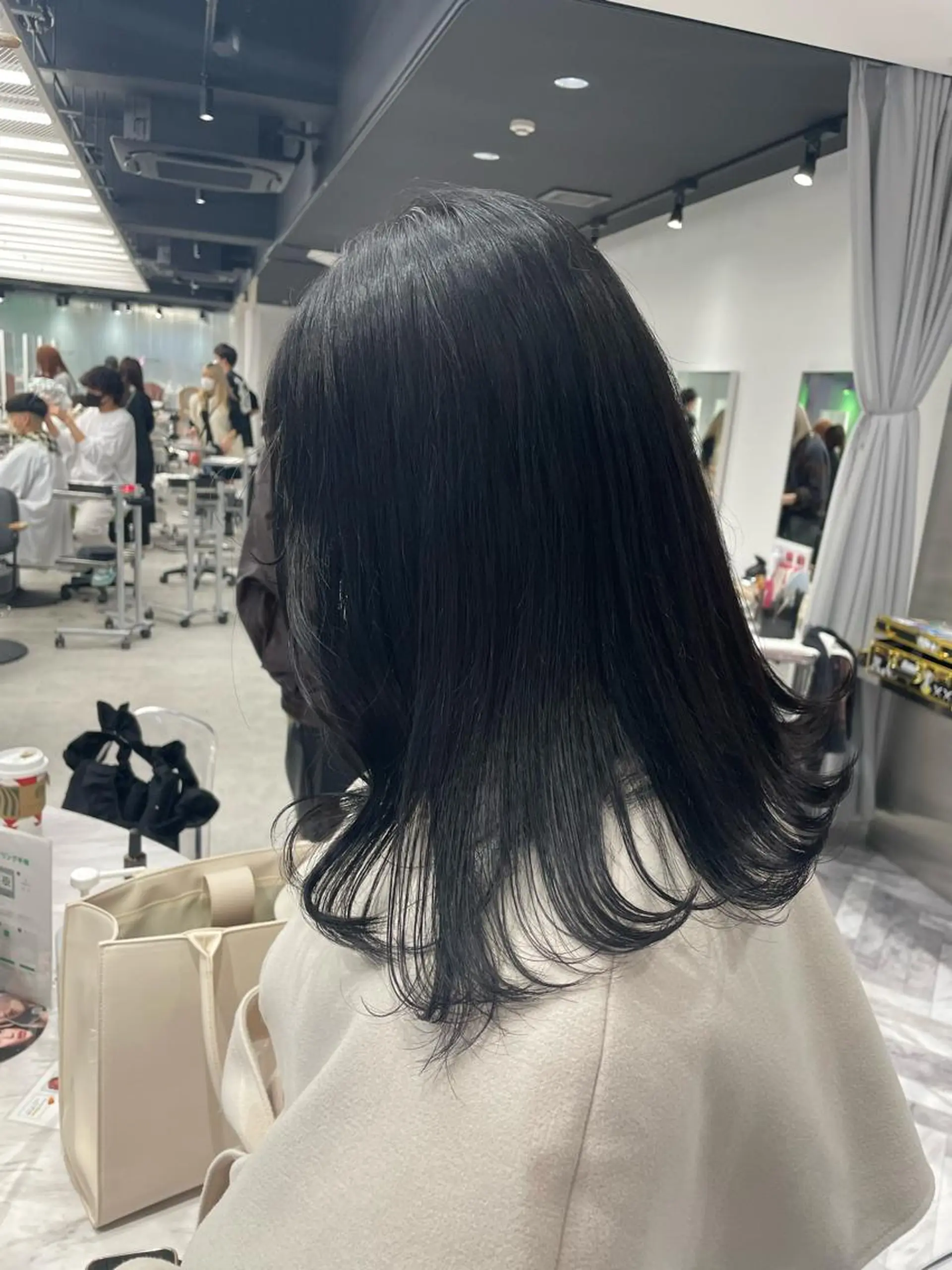 ミディアム カラー ヘアカラー 🧁はるひ/ ZEST八王子🟡のヘアスタイル