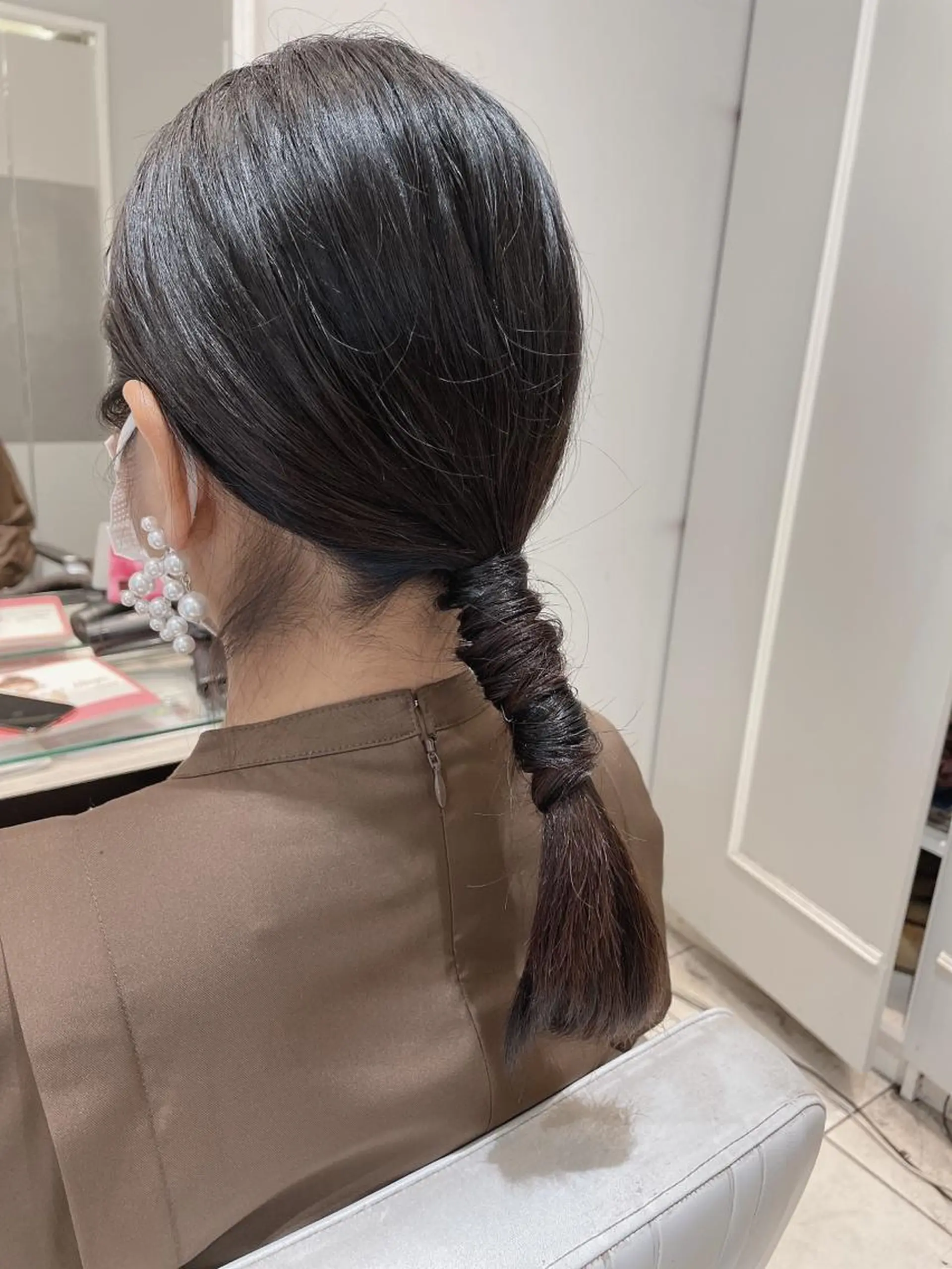 ミディアム ヘアアレンジ 🦖鶴岡香純🦖 産休中のヘアスタイル
