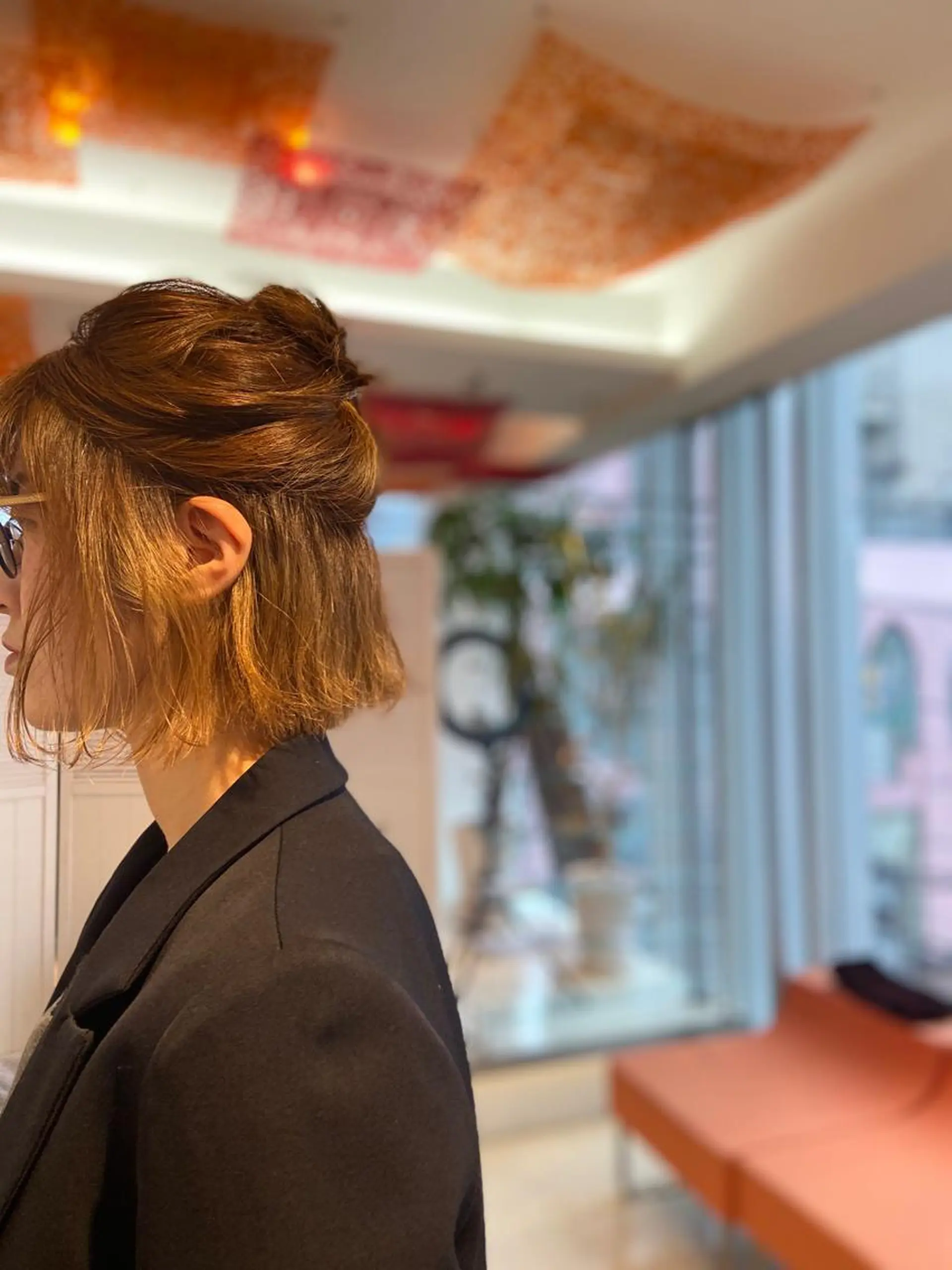 ショート カラー パーマ ヘアアレンジ ベージュカラー インナーカラー ボブ eddie所属・高岡 秀和のその他イメージ