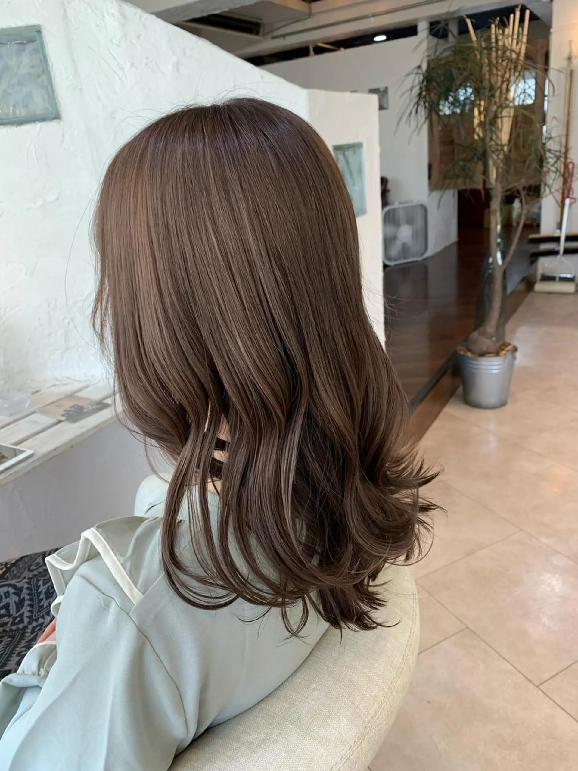 セミロング カラー 💛ハイトーン💛 りむのヘアスタイル