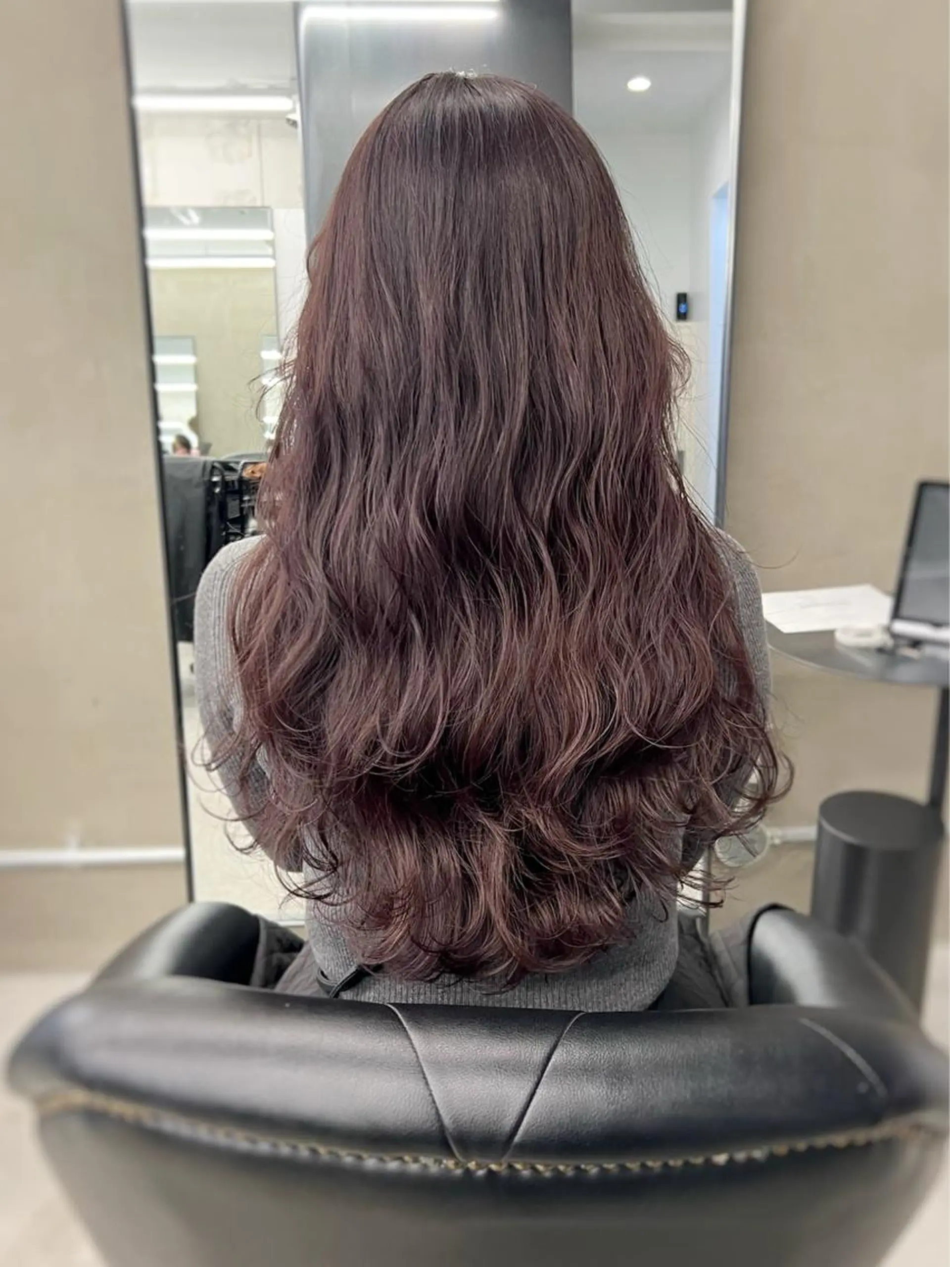 ロング カラー カット ヘアカラー トリートメント kimika🥑 メンズ/髪質改善のヘアスタイル