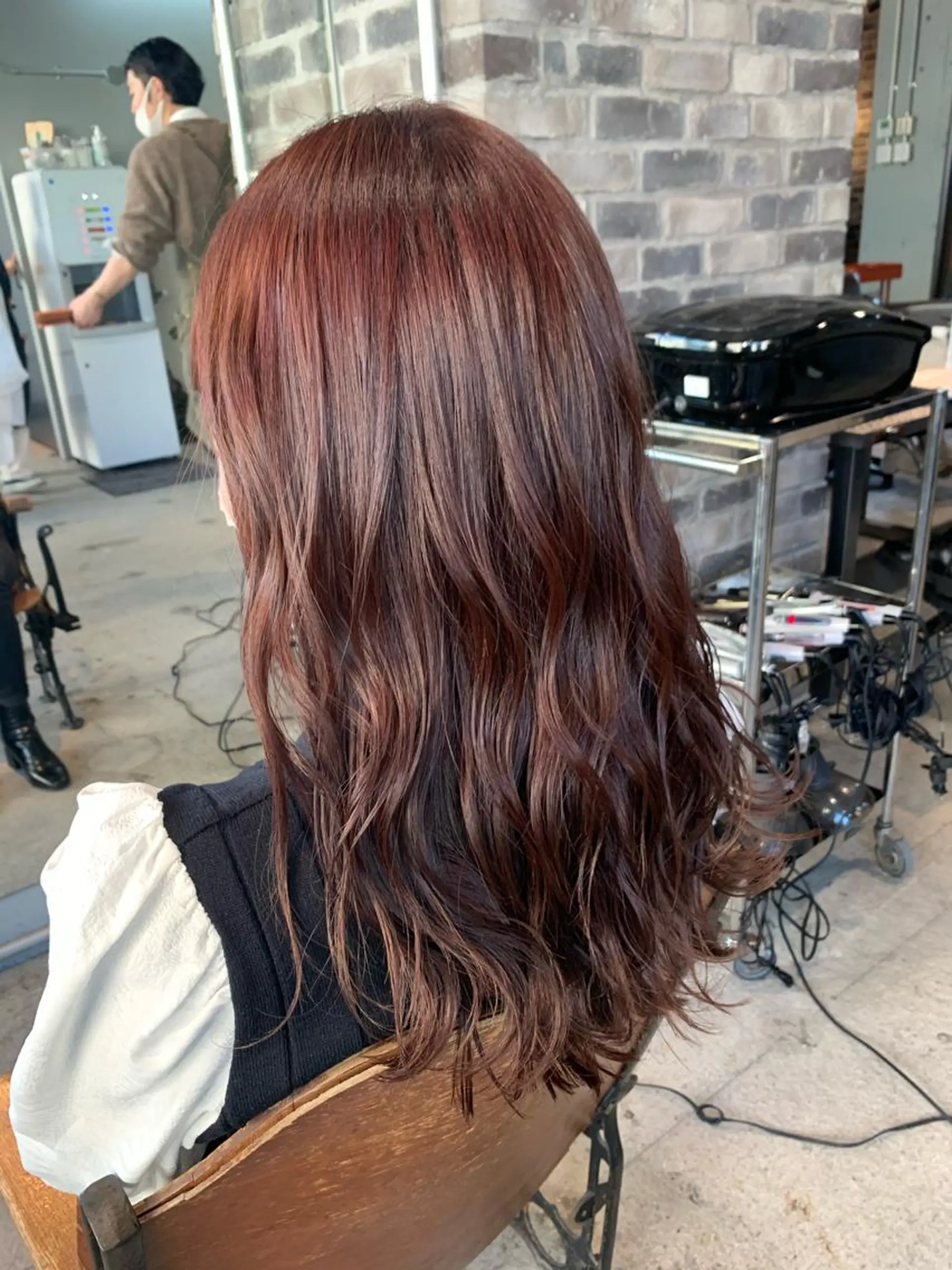 セミロング カラー ヘアアレンジ ラベンダーカラー ピンクカラー ピンクラベンダー ヘアカラー トリートメント 似合わせ×美髪改善✨ Yutoのヘアスタイル