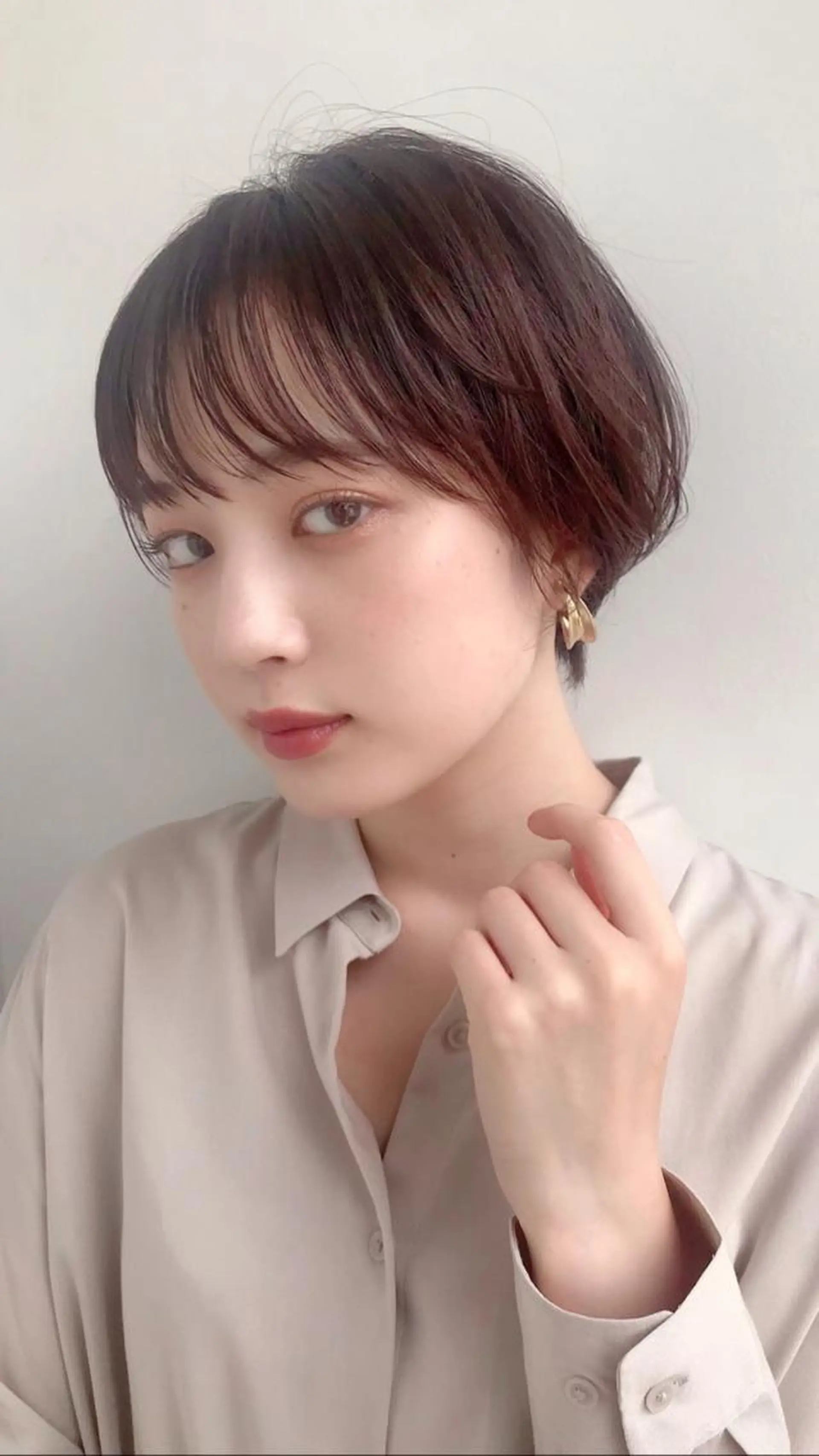 ショート イメチェンカット✂️ 錦糸町佐藤店長のヘアスタイル